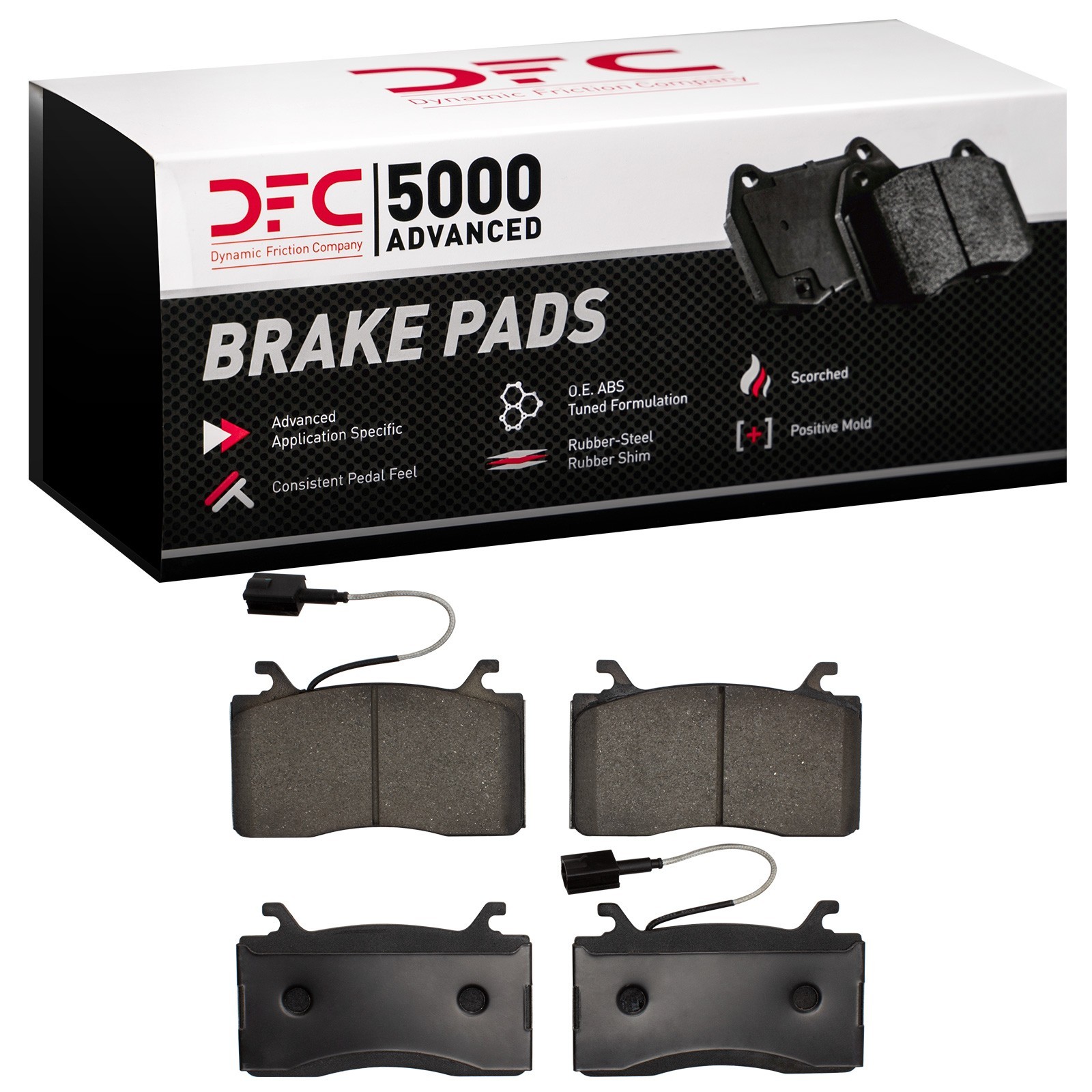 DYN-1551-2052-00 DFC 5000 Advanced Brake Pads - Ceramic - Image 2