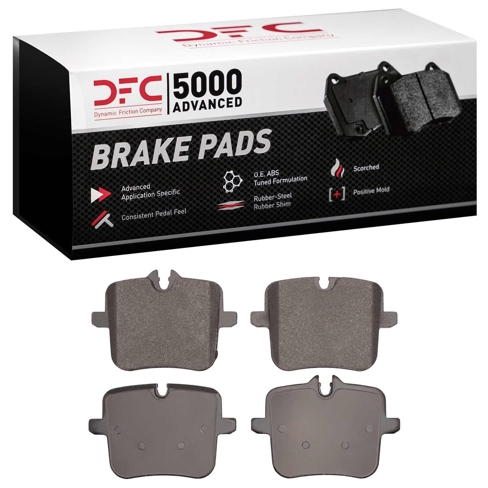 DYN 1551-2059-00 DFC 5000 Advanced Brake Pads - Low Metallic - Image 2
