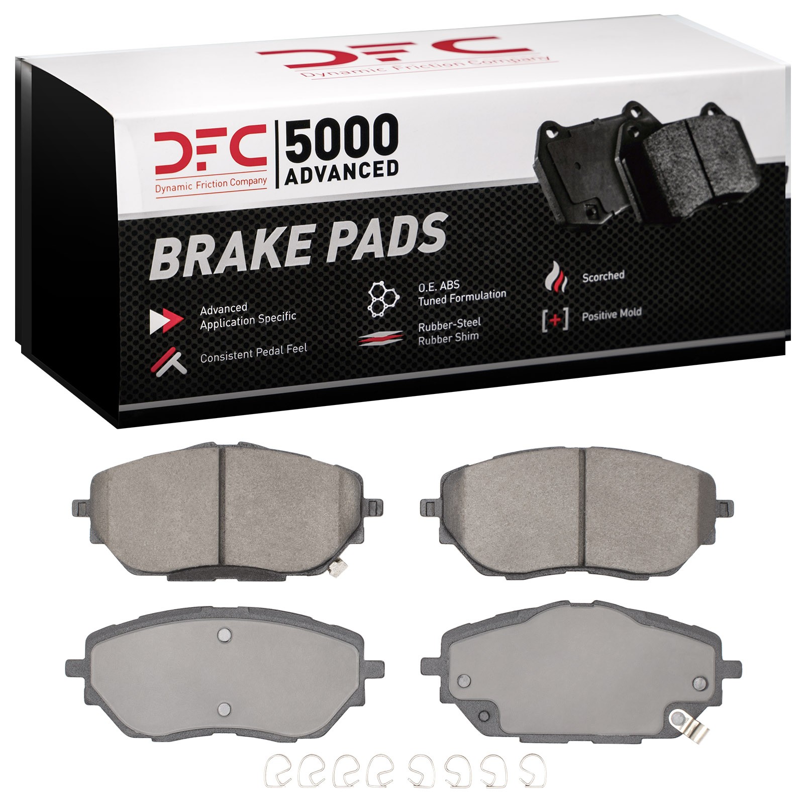 DYN-1551-2065-00 DFC 5000 Advanced Brake Pads - Ceramic - Image 2