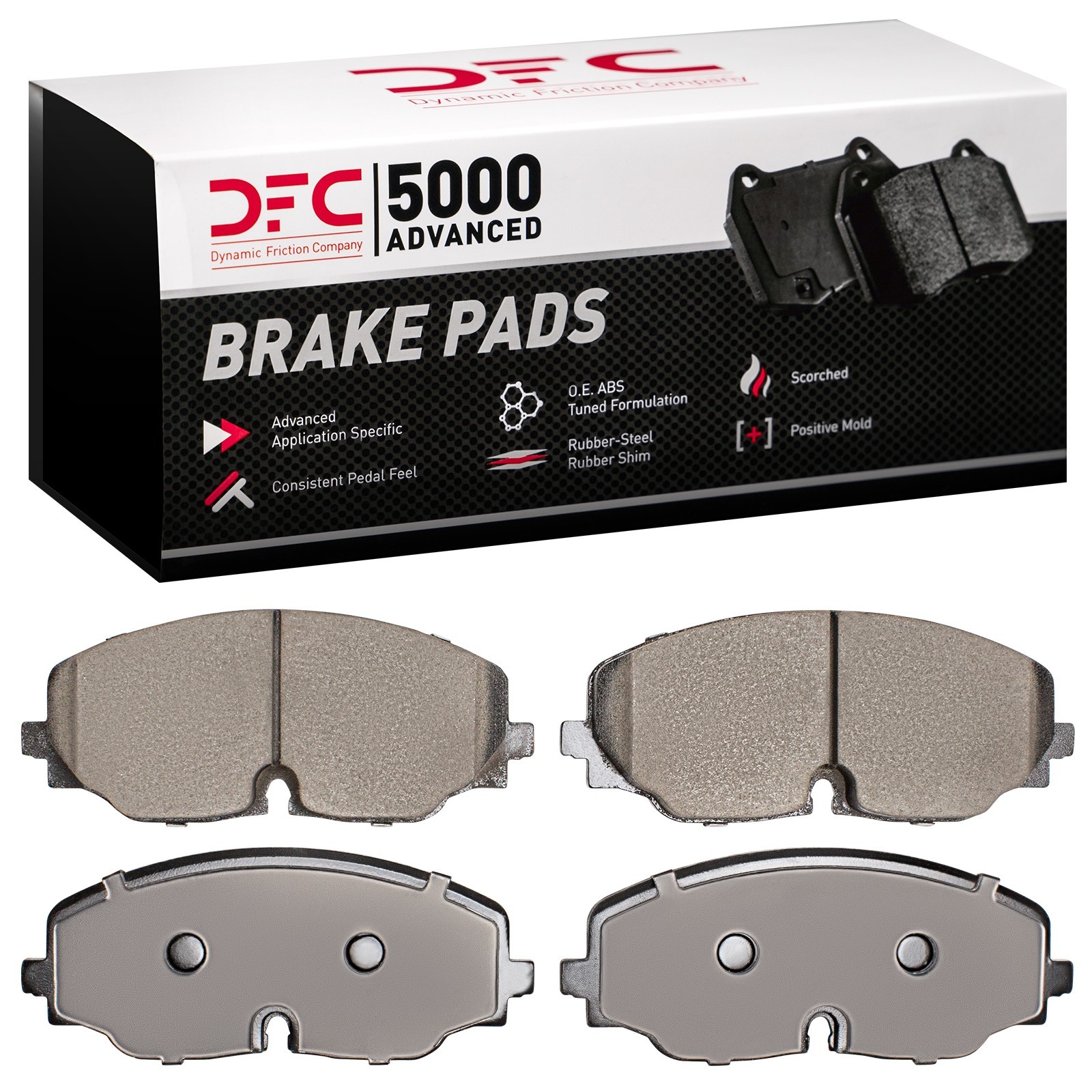 DYN-1551-2074-00 DFC 5000 Advanced Brake Pads - Ceramic - Image 2