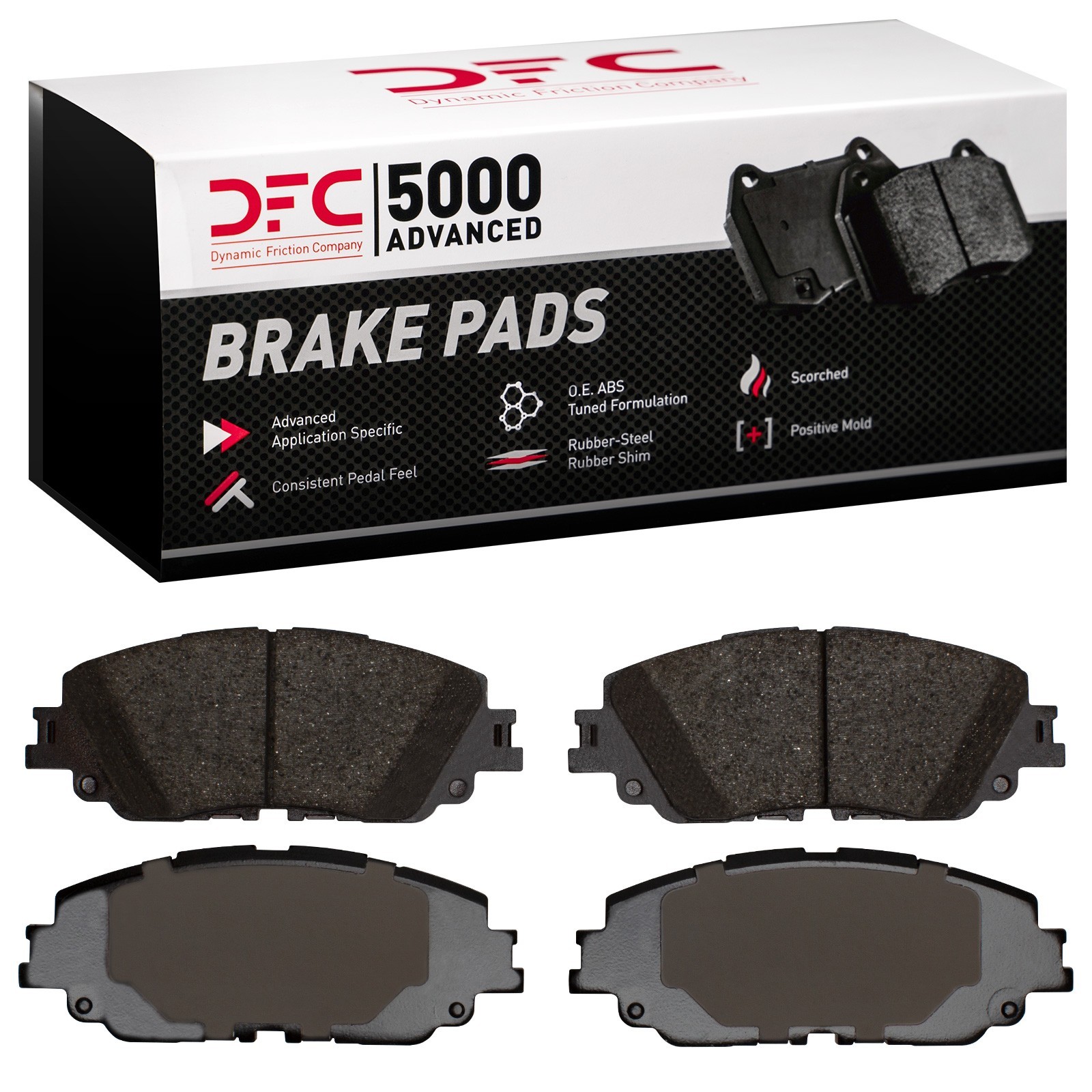 DYN-1551-2076-00 DFC 5000 Advanced Brake Pads - Ceramic - Image 2