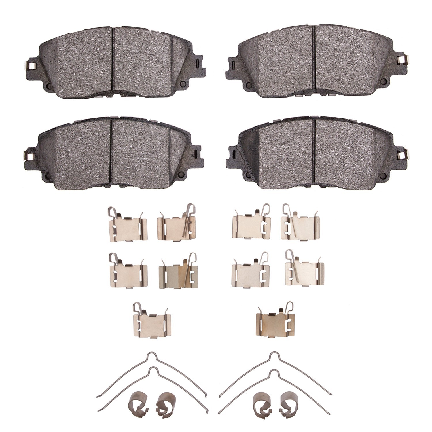 DYN 1551-2076-01 DFC 5000 Advanced Pads - Ceramic and Hardware Kit