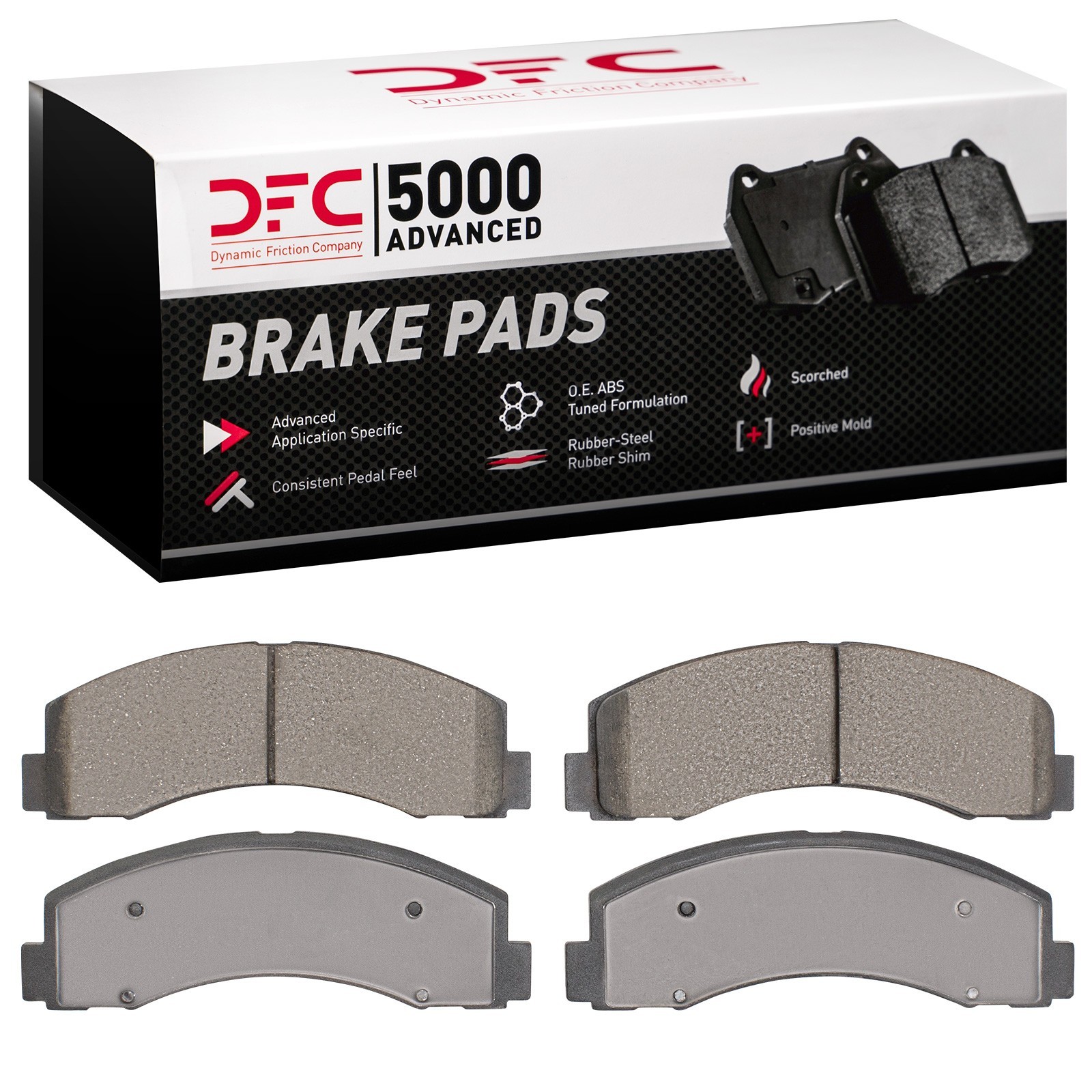 DYN-1551-2087-00 DFC 5000 Advanced Brake Pads - Ceramic - Image 2