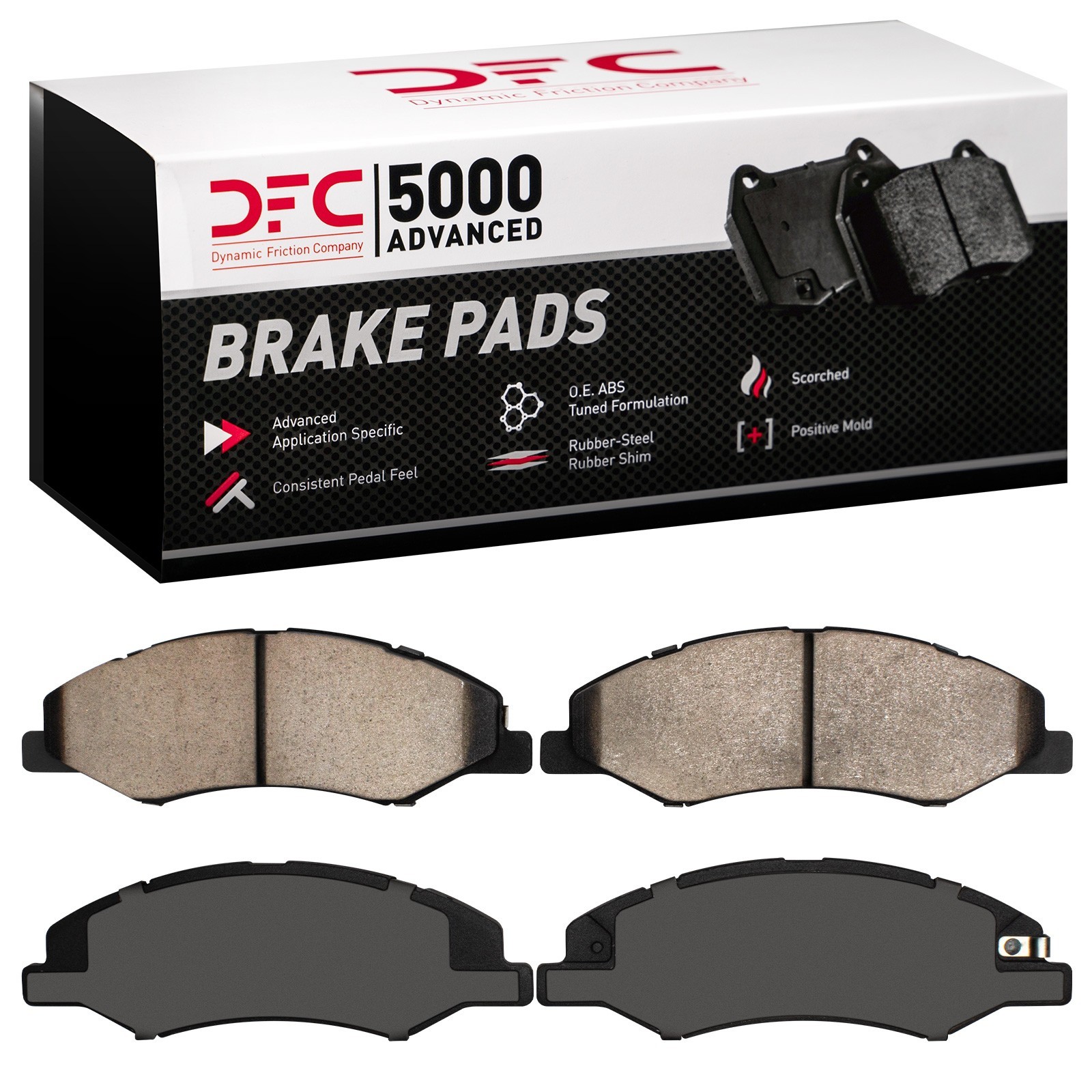 DYN-1551-2089-00 DFC 5000 Advanced Brake Pads - Ceramic - Image 2