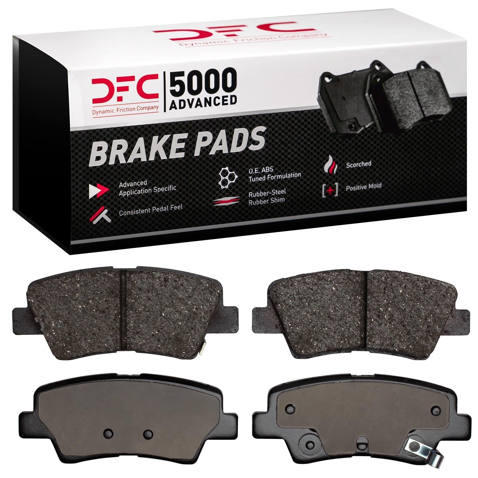 DYN-1551-2098-00 DFC 5000 Advanced Brake Pads - Ceramic - Image 2