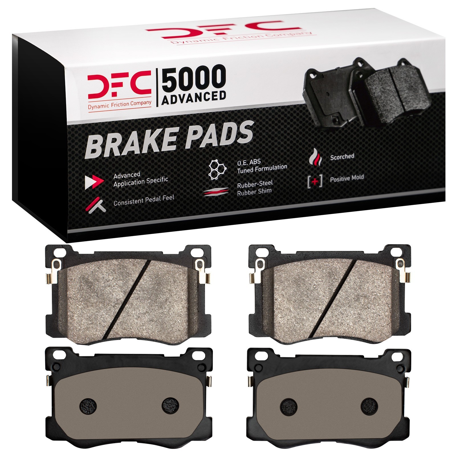 DYN-1551-2101-00 DFC 5000 Advanced Brake Pads - Ceramic - Image 2
