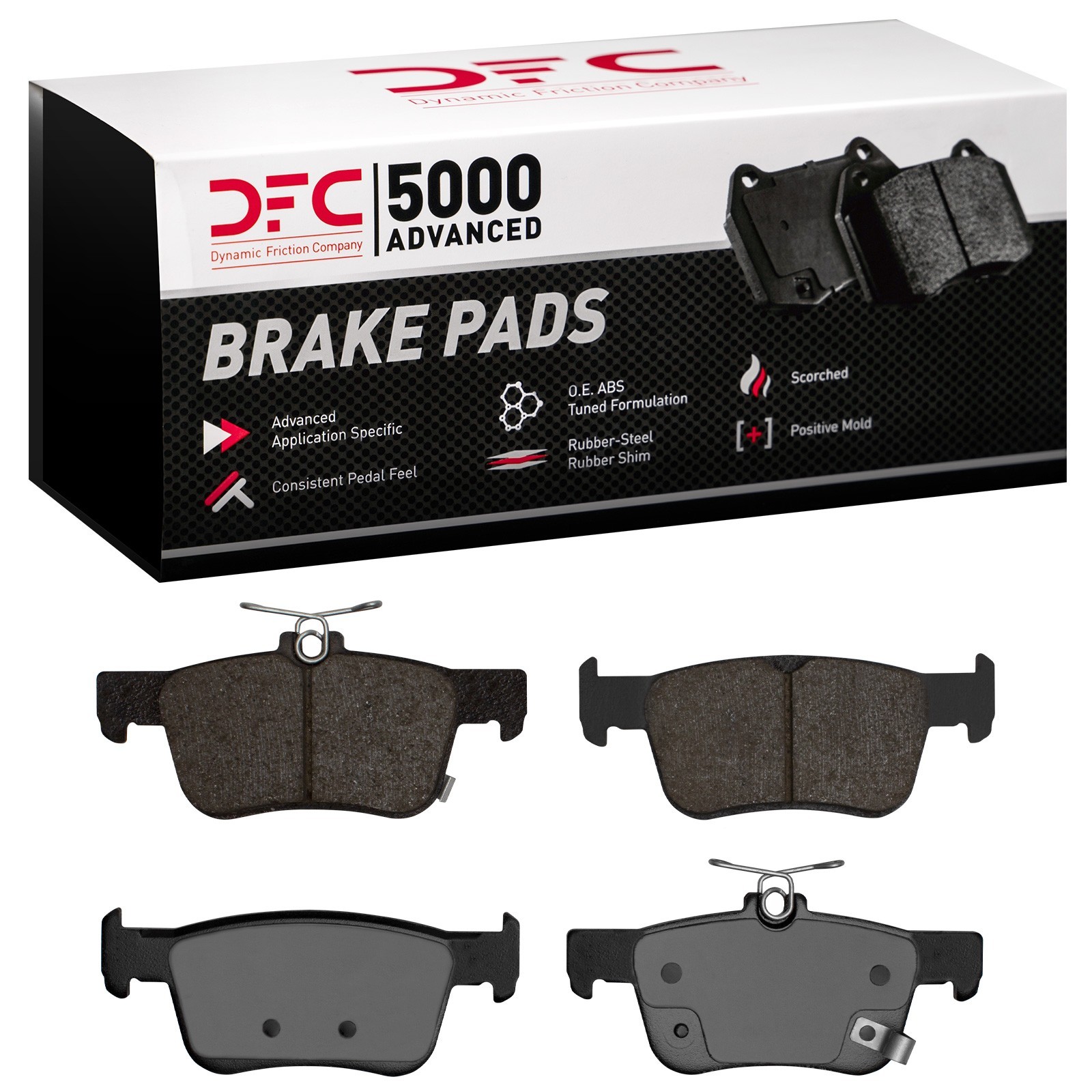 DYN 1551-2102-00 DFC 5000 Advanced Brake Pads - Ceramic - Image 2