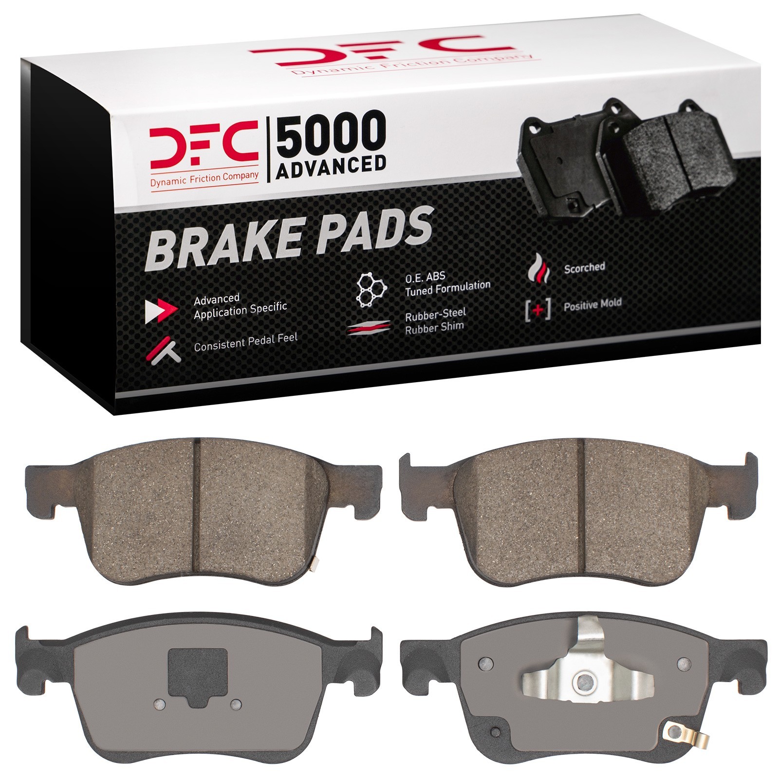 DYN-1551-2115-00 DFC 5000 Advanced Brake Pads - Ceramic - Image 2