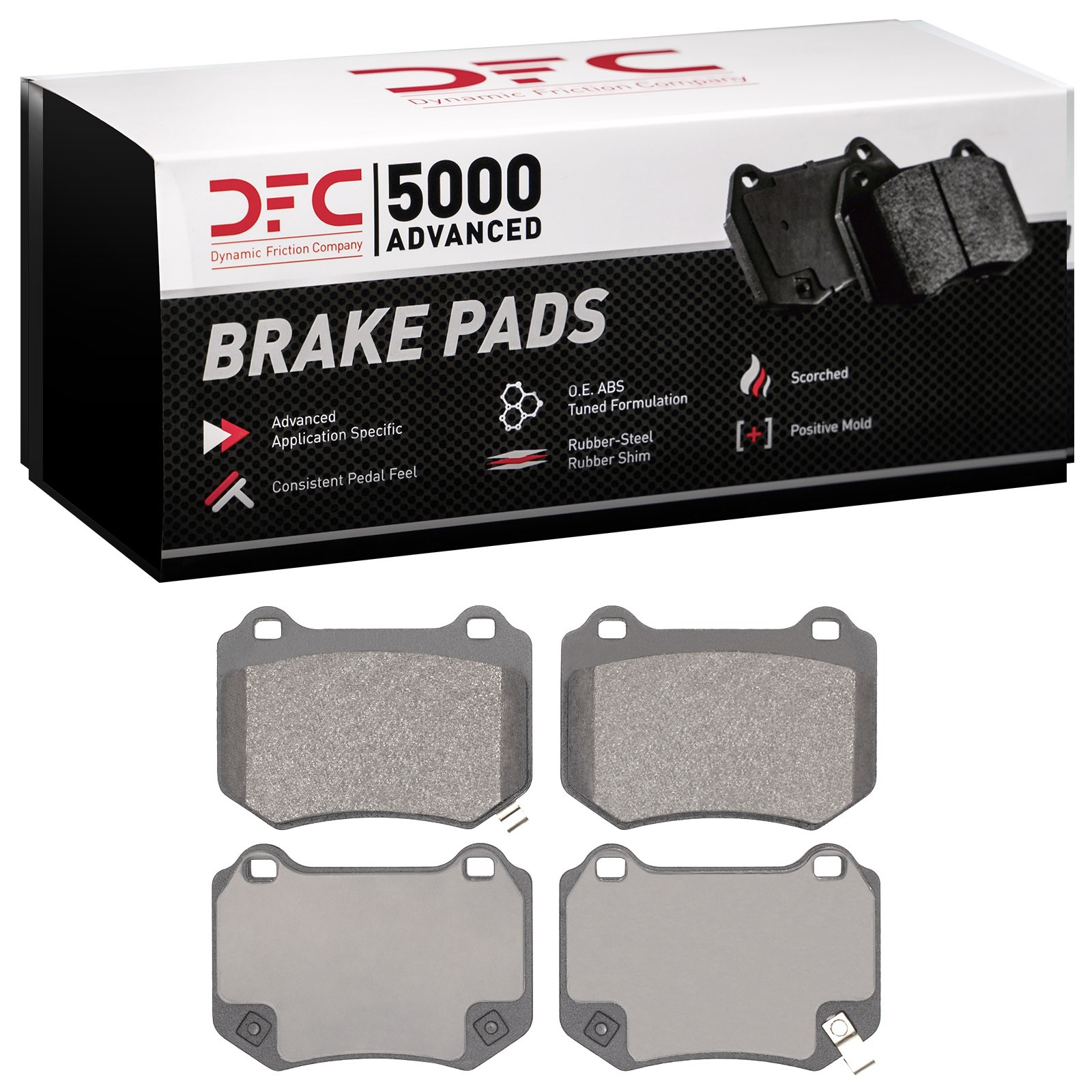 DYN 1551-2118-00 DFC 5000 Advanced Brake Pads - Low Metallic - Image 2