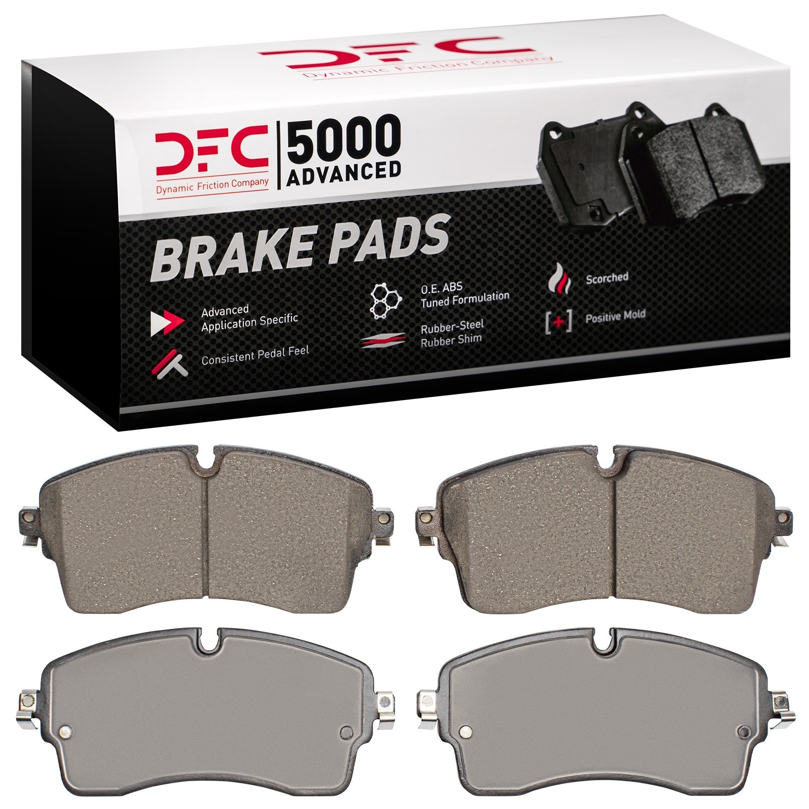 DYN-1551-2133-00 DFC 5000 Advanced Brake Pads - Ceramic - Image 2