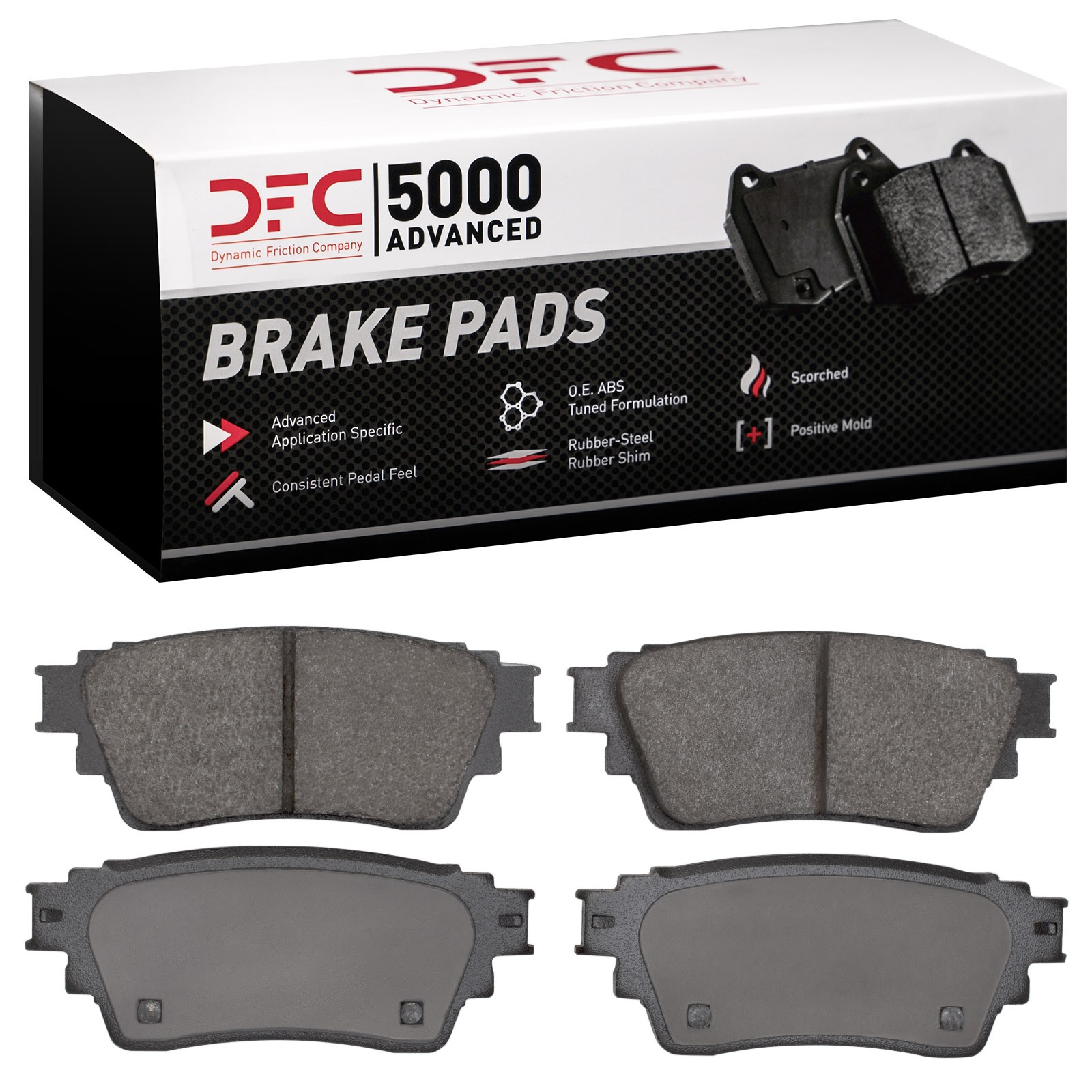 DYN-1551-2135-00 DFC 5000 Advanced Brake Pads - Ceramic - Image 2