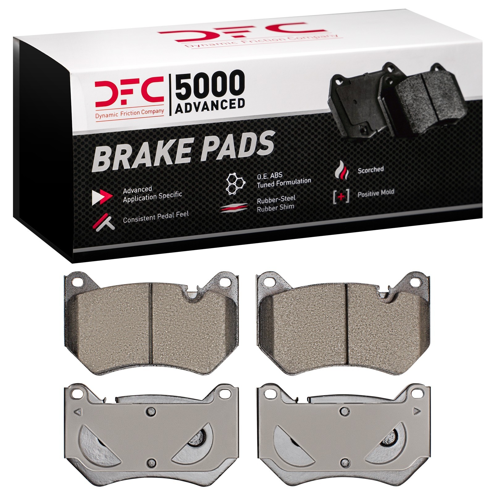 DYN-1551-2139-00 DFC 5000 Advanced Brake Pads - Ceramic - Image 2