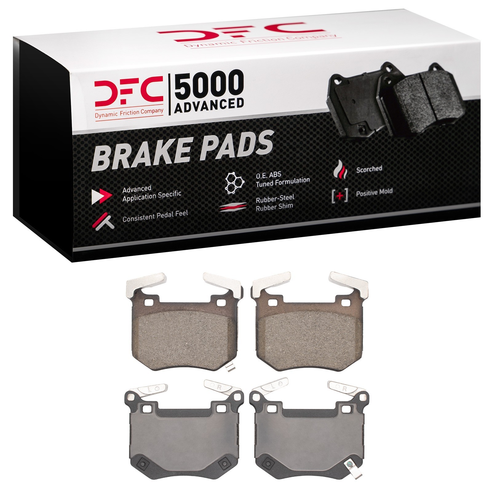DYN 1551-2144-00 DFC 5000 Advanced Brake Pads - Ceramic - Image 2