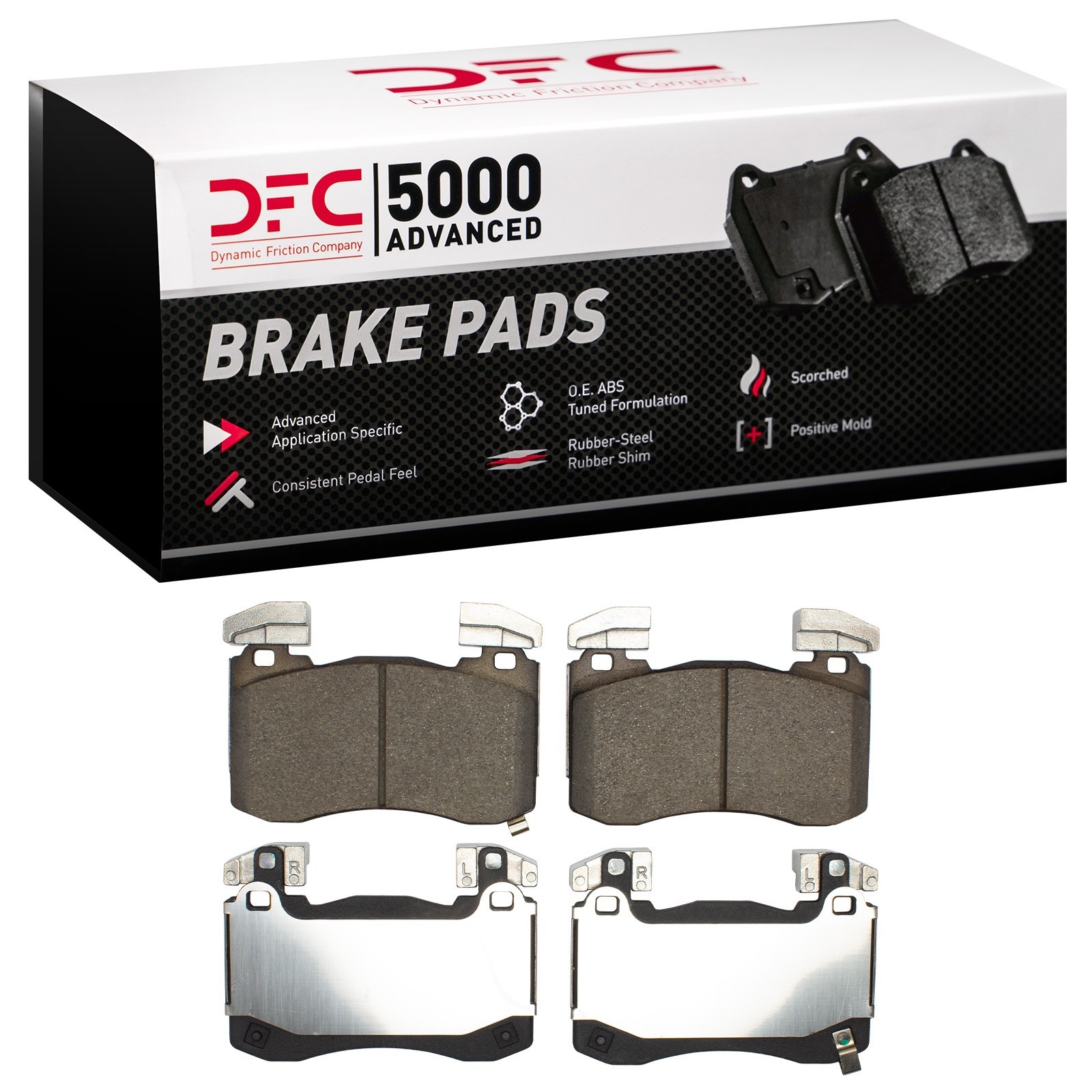 DYN 1551-2145-00 DFC 5000 Advanced Brake Pads - Ceramic - Image 2