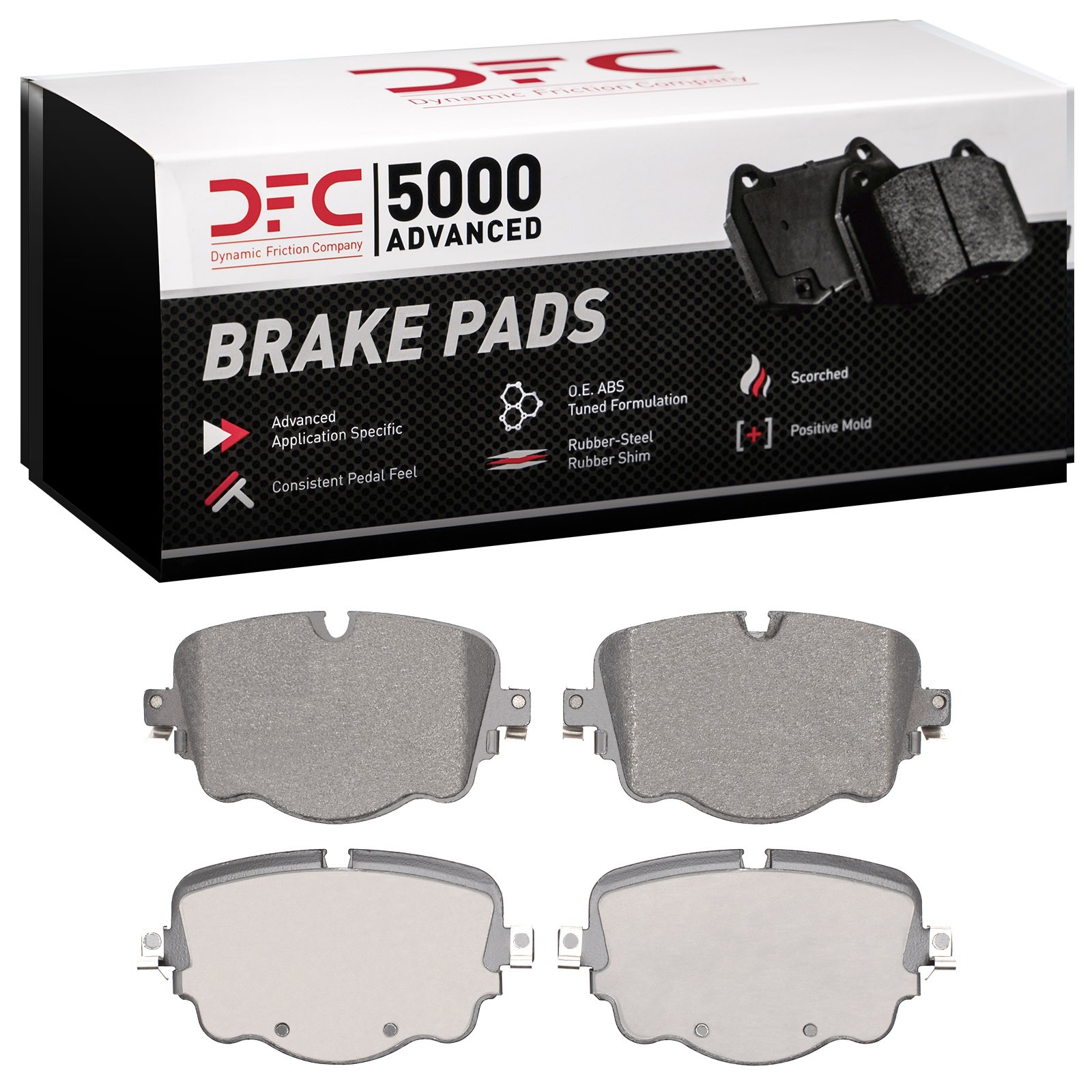 DYN-1551-2154-00 DFC 5000 Advanced Brake Pads - Low Metallic - Image 2