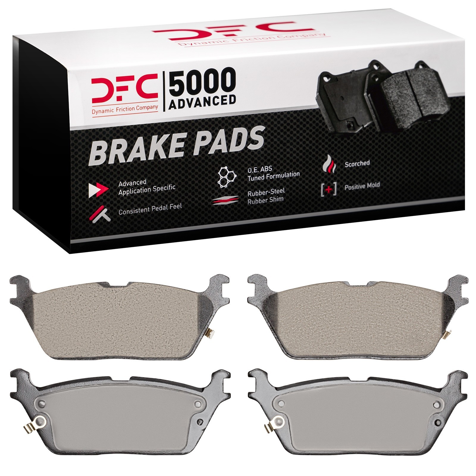 DYN-1551-2169-00 DFC 5000 Advanced Brake Pads - Ceramic - Image 2