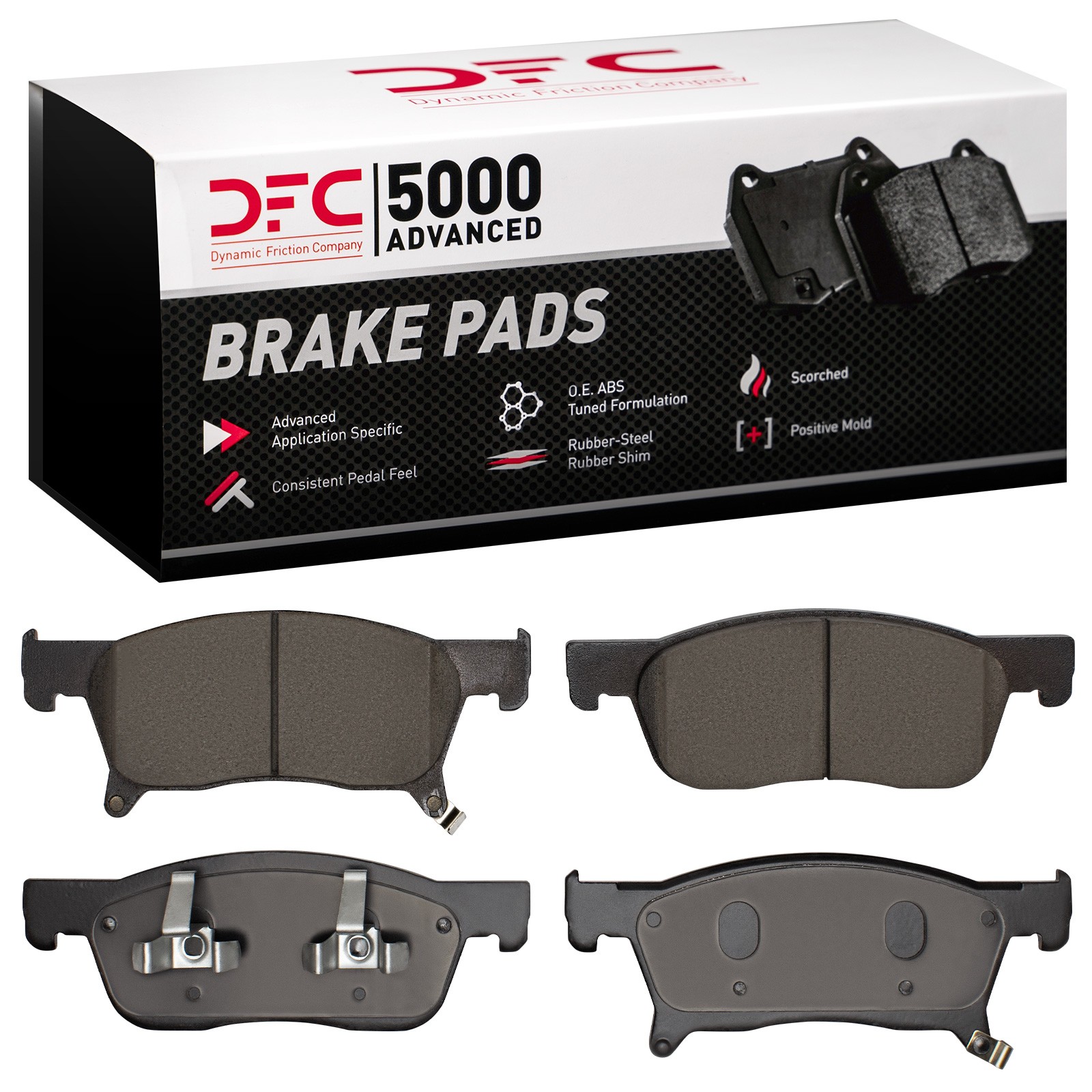 DYN-1551-2170-00 DFC 5000 Advanced Brake Pads - Ceramic - Image 2