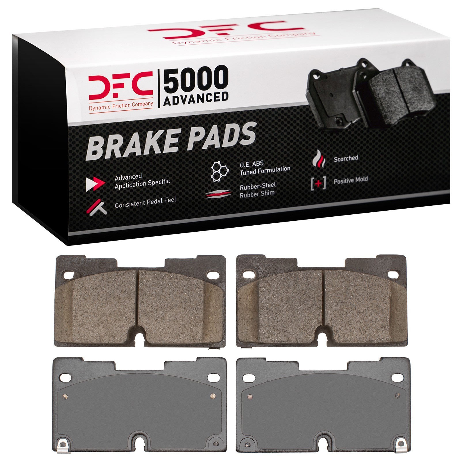 DYN-1551-2173-00 DFC 5000 Advanced Brake Pads - Ceramic - Image 2
