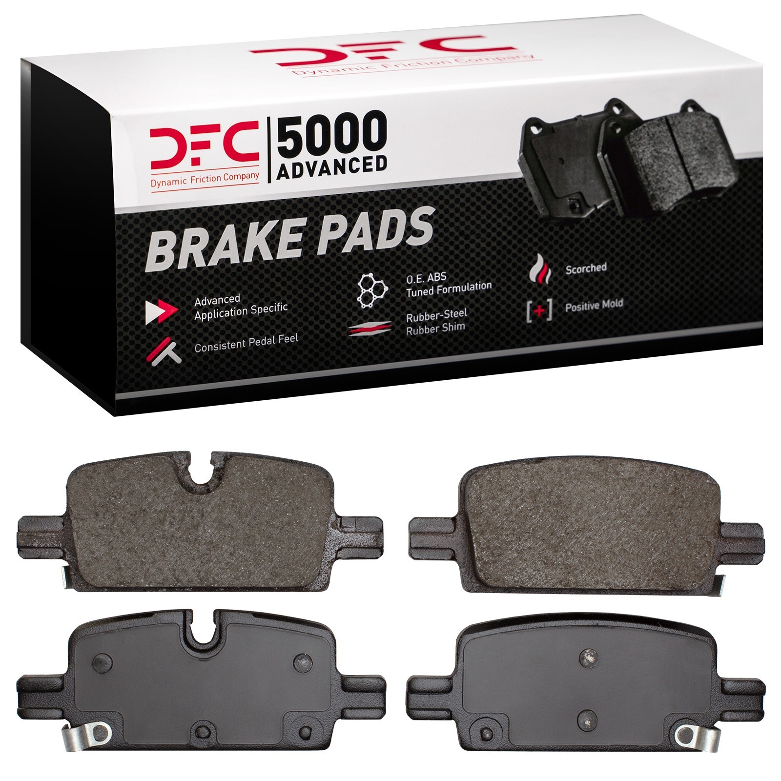 DYN 1551-2174-00 DFC 5000 Advanced Brake Pads - Ceramic - Image 2