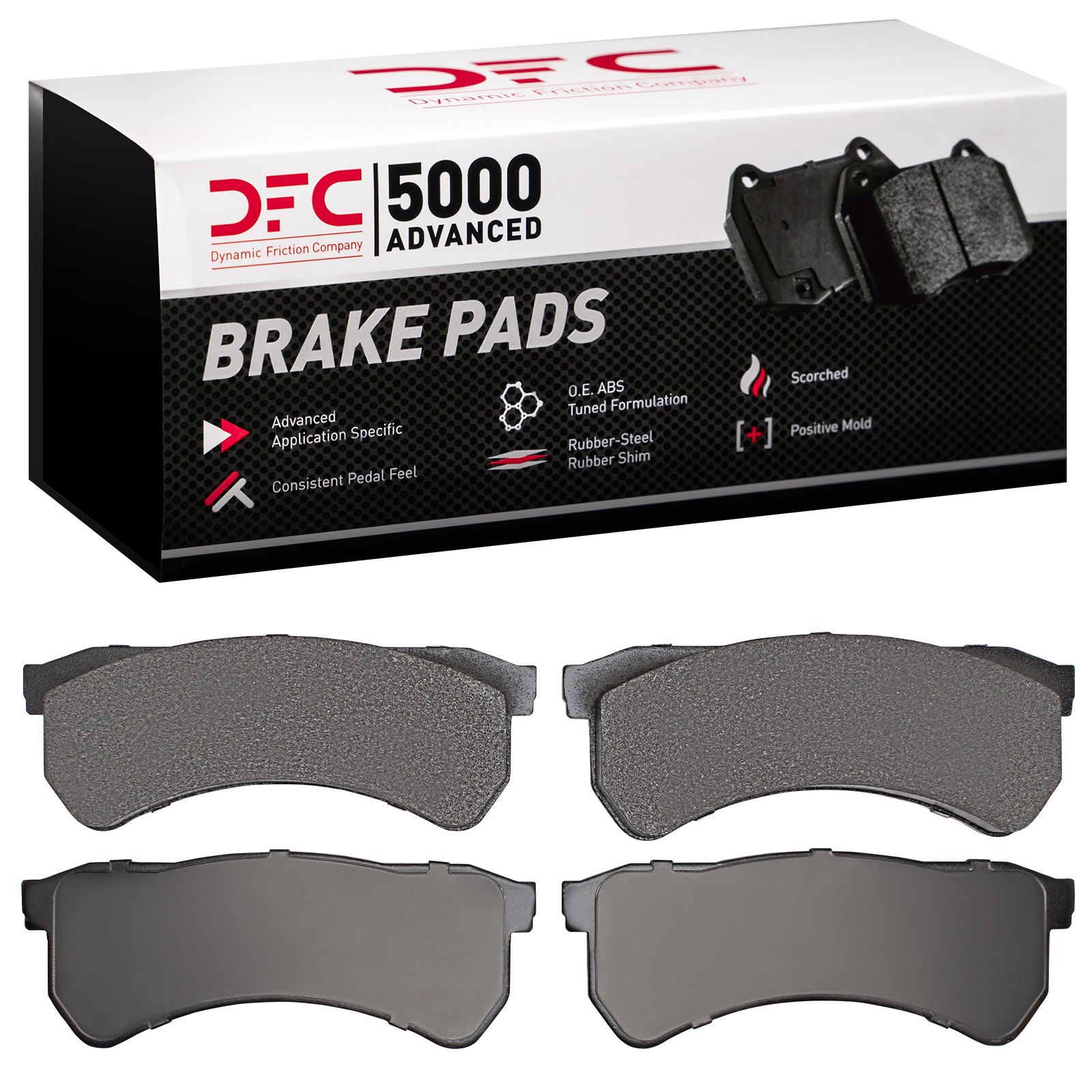 DYN 1551-2175-00 DFC 5000 Advanced Brake Pads - Semi Metallic - Image 2