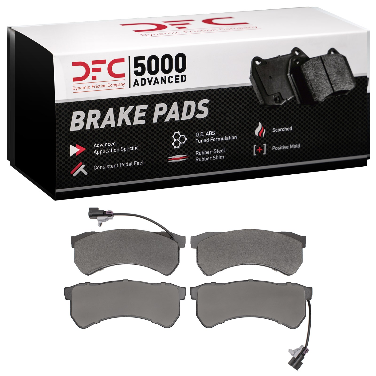 DYN 1551-2175-10 DFC 5000 Advanced Brake Pads - Semi Metallic - Image 2
