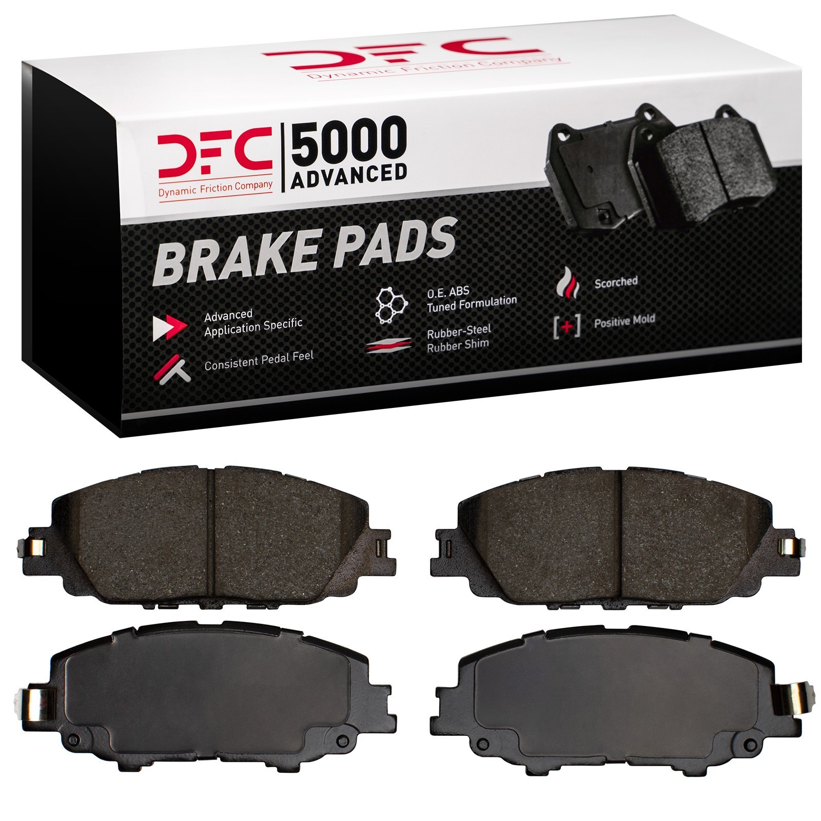 DYN-1551-2176-00 DFC 5000 Advanced Brake Pads - Ceramic - Image 2