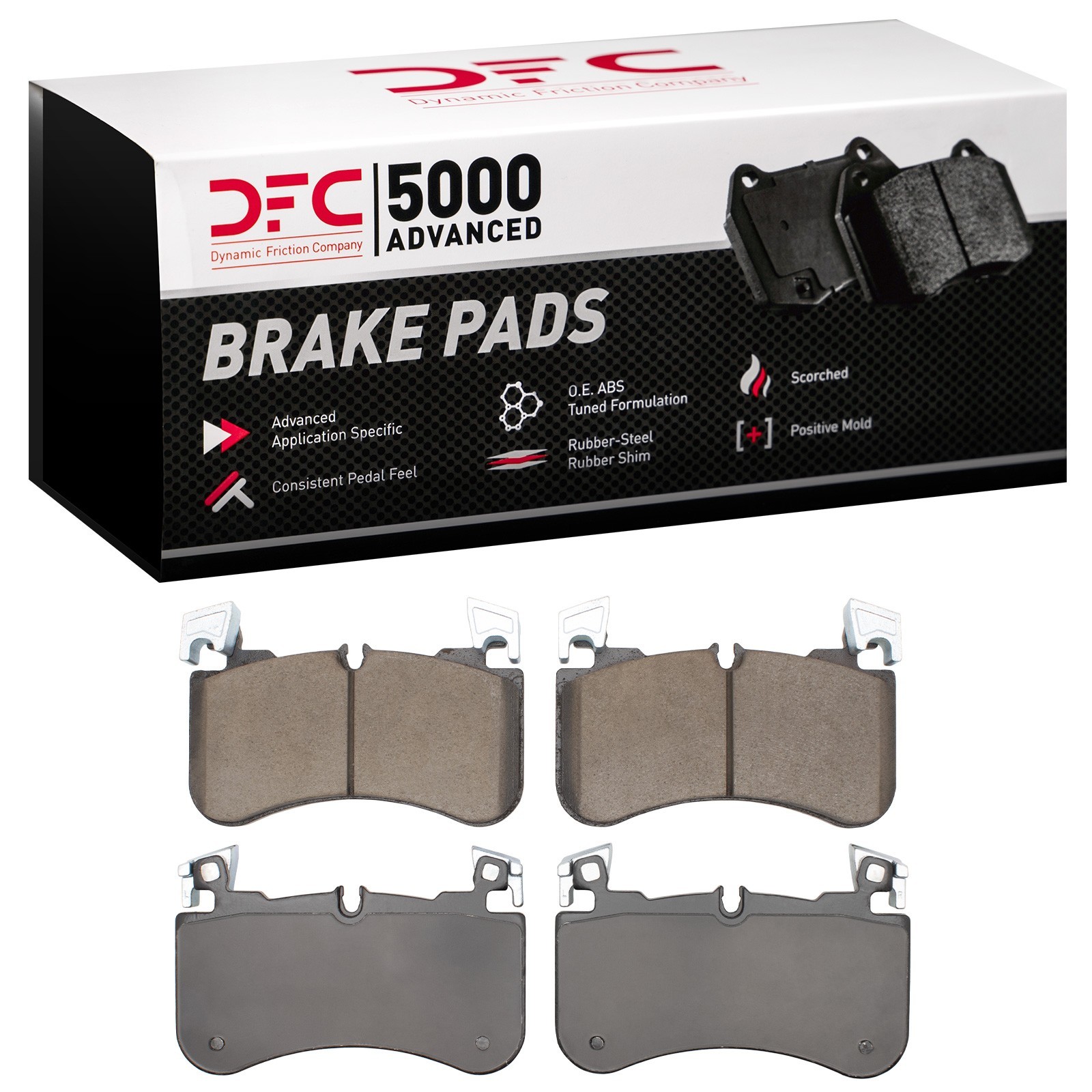 DYN-1551-2184-00 DFC 5000 Advanced Brake Pads - Ceramic - Image 2