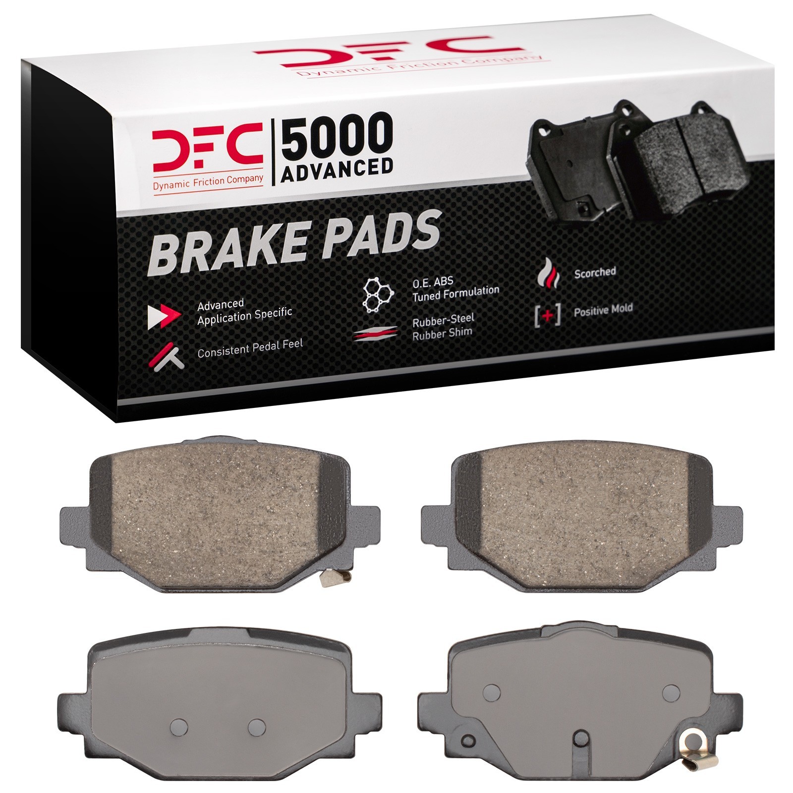 DYN-1551-2191-00 DFC 5000 Advanced Brake Pads - Ceramic - Image 2