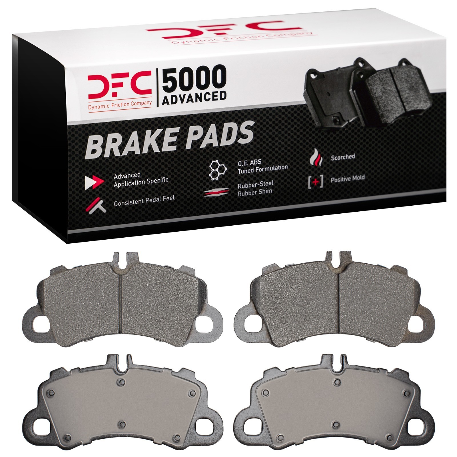 DYN 1551-2192-00 DFC 5000 Advanced Brake Pads - Low Metallic - Image 2