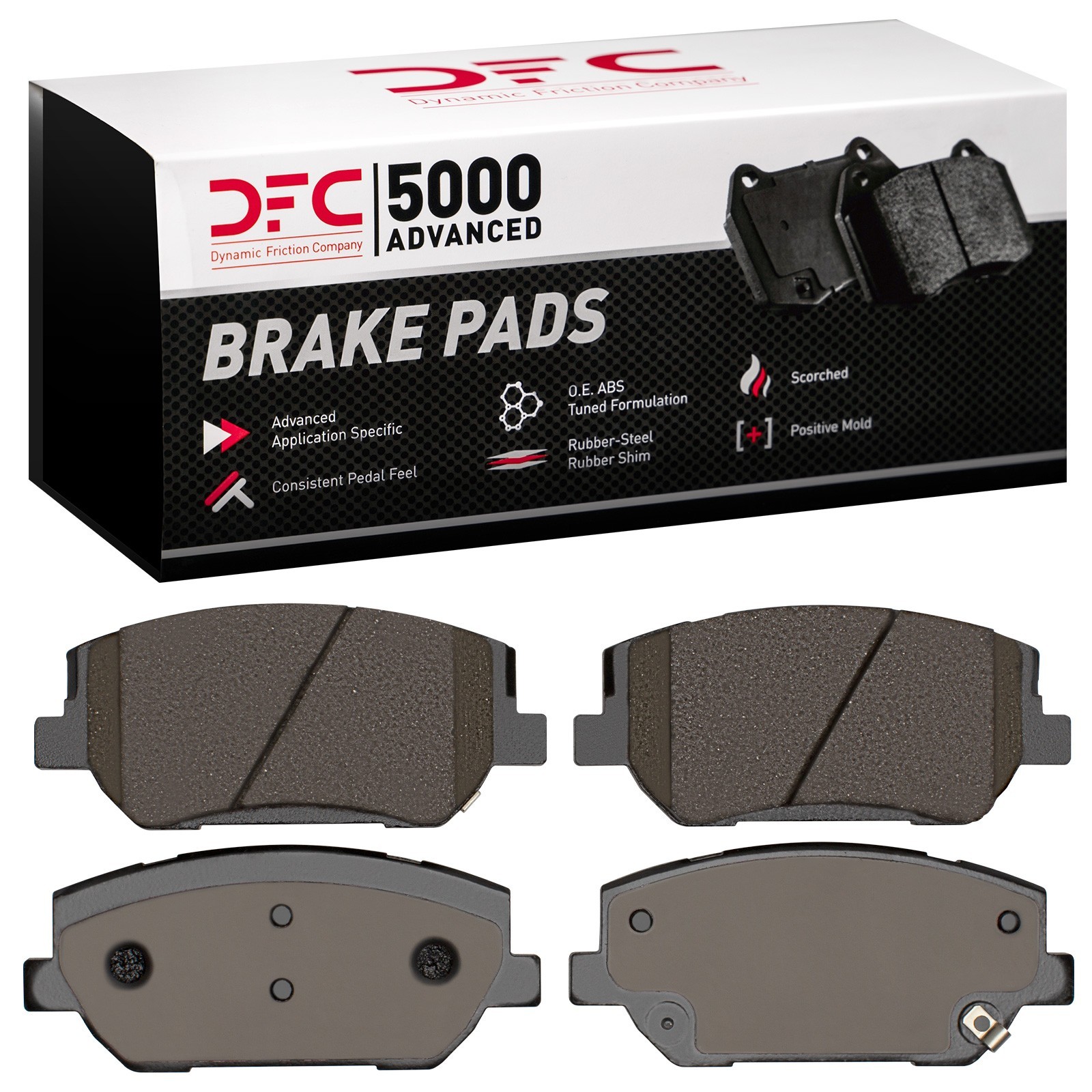 DYN-1551-2198-00 DFC 5000 Advanced Brake Pads - Ceramic - Image 2