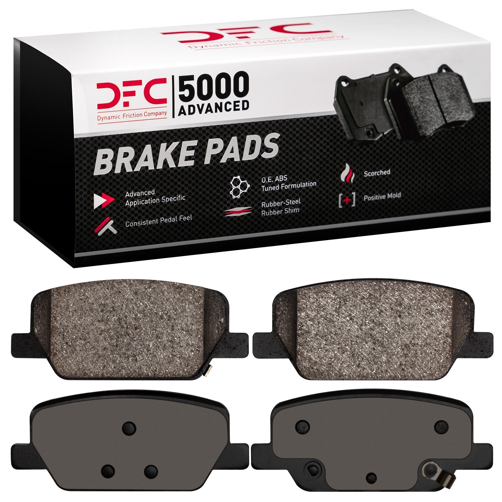 DYN-1551-2199-00 DFC 5000 Advanced Brake Pads - Ceramic - Image 2