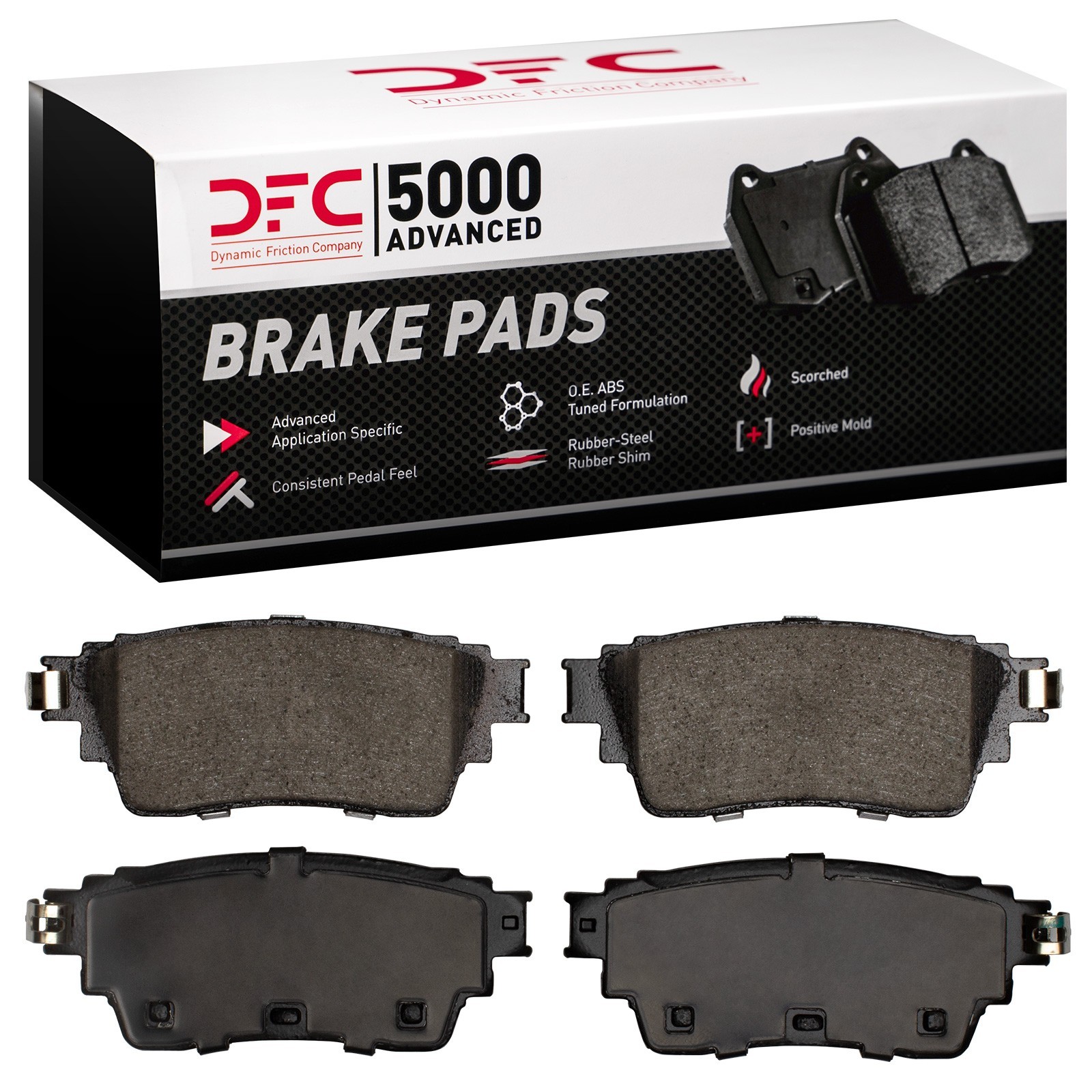 DYN-1551-2200-00 DFC 5000 Advanced Brake Pads - Ceramic - Image 2