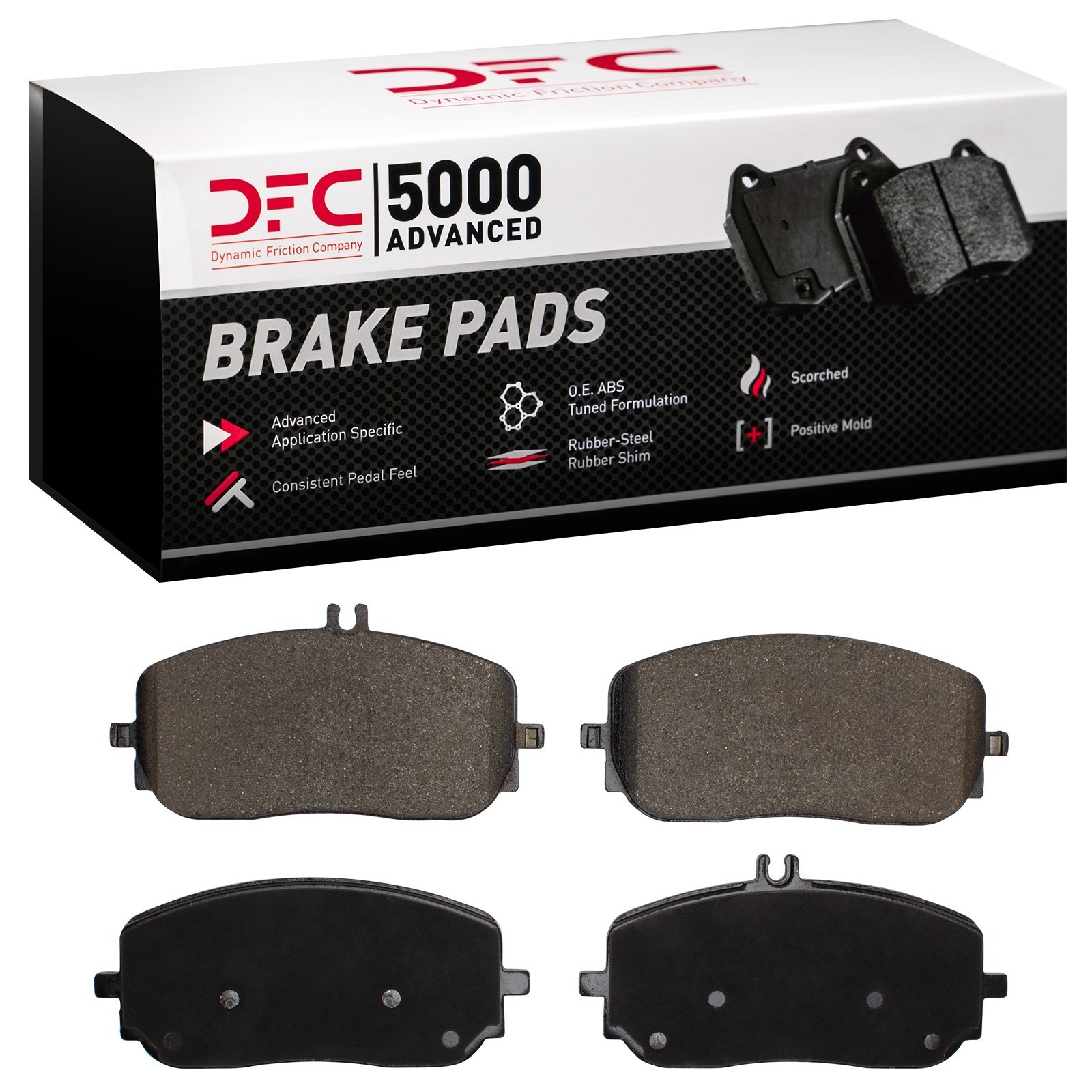 DYN-1551-2209-00 DFC 5000 Advanced Brake Pads - Low Metallic - Image 2