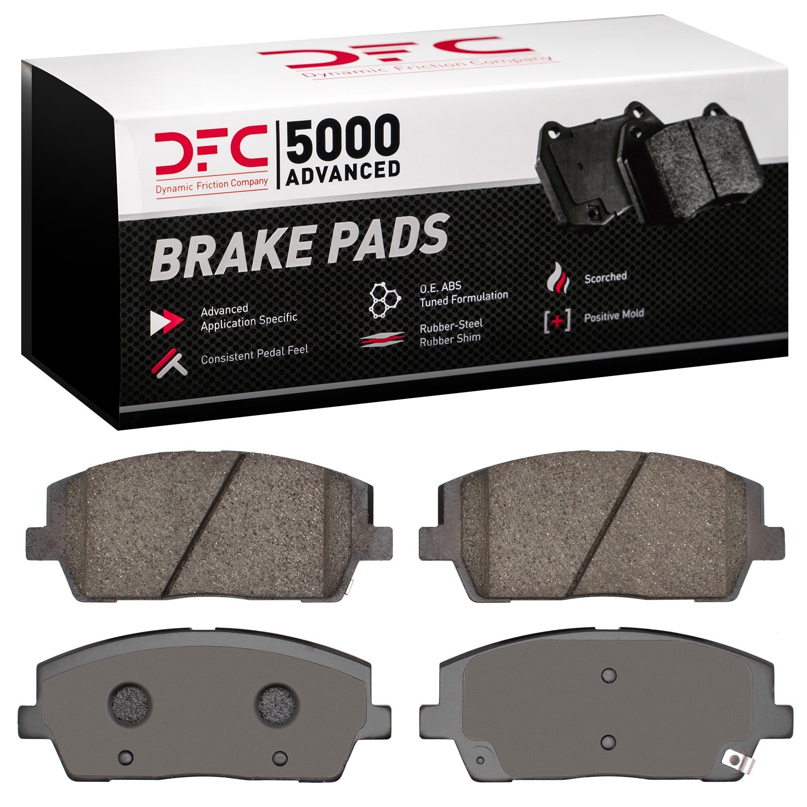 DYN 1551-2215-00 DFC 5000 Advanced Brake Pads - Ceramic - Image 2