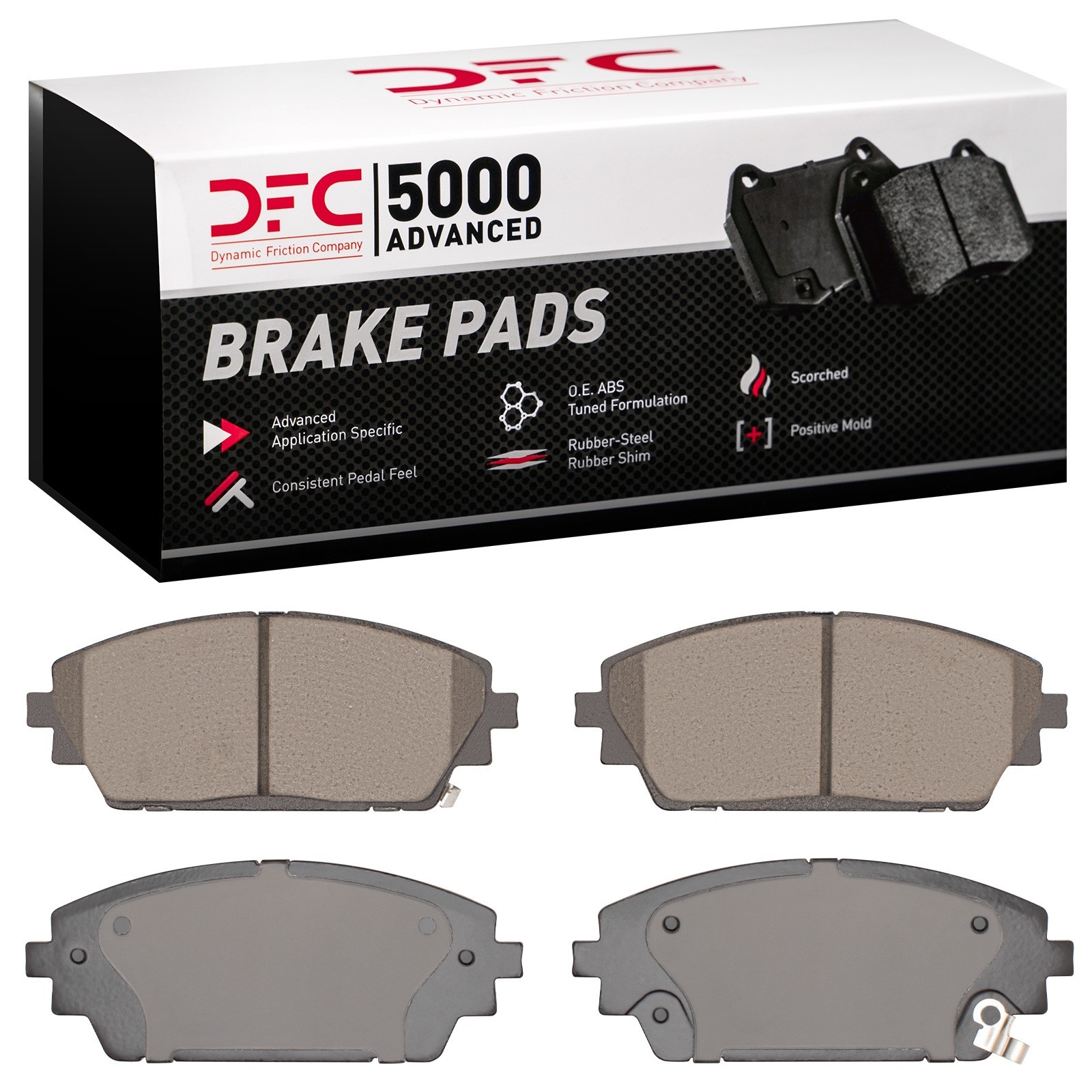 DYN 1551-2218-00 DFC 5000 Advanced Brake Pads - Ceramic - Image 2