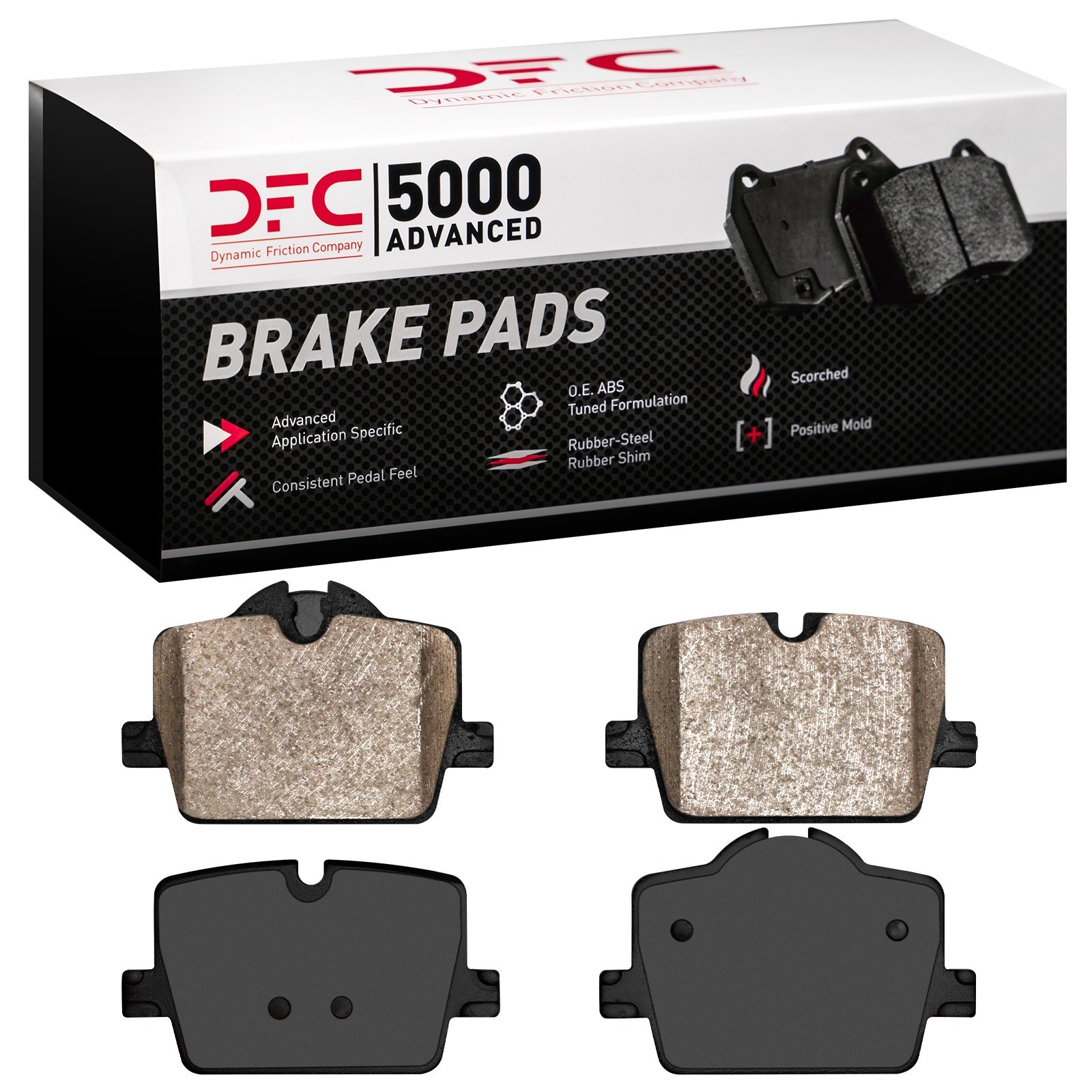 DYN-1551-2221-00 DFC 5000 Advanced Brake Pads - Ceramic - Image 2