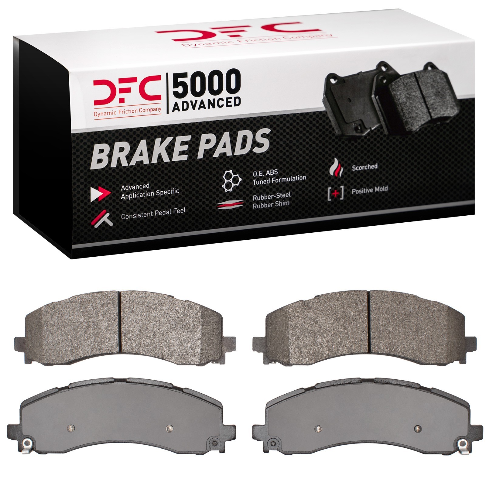 DYN-1551-2225-00 DFC 5000 Advanced Brake Pads - Semi Metallic - Image 2