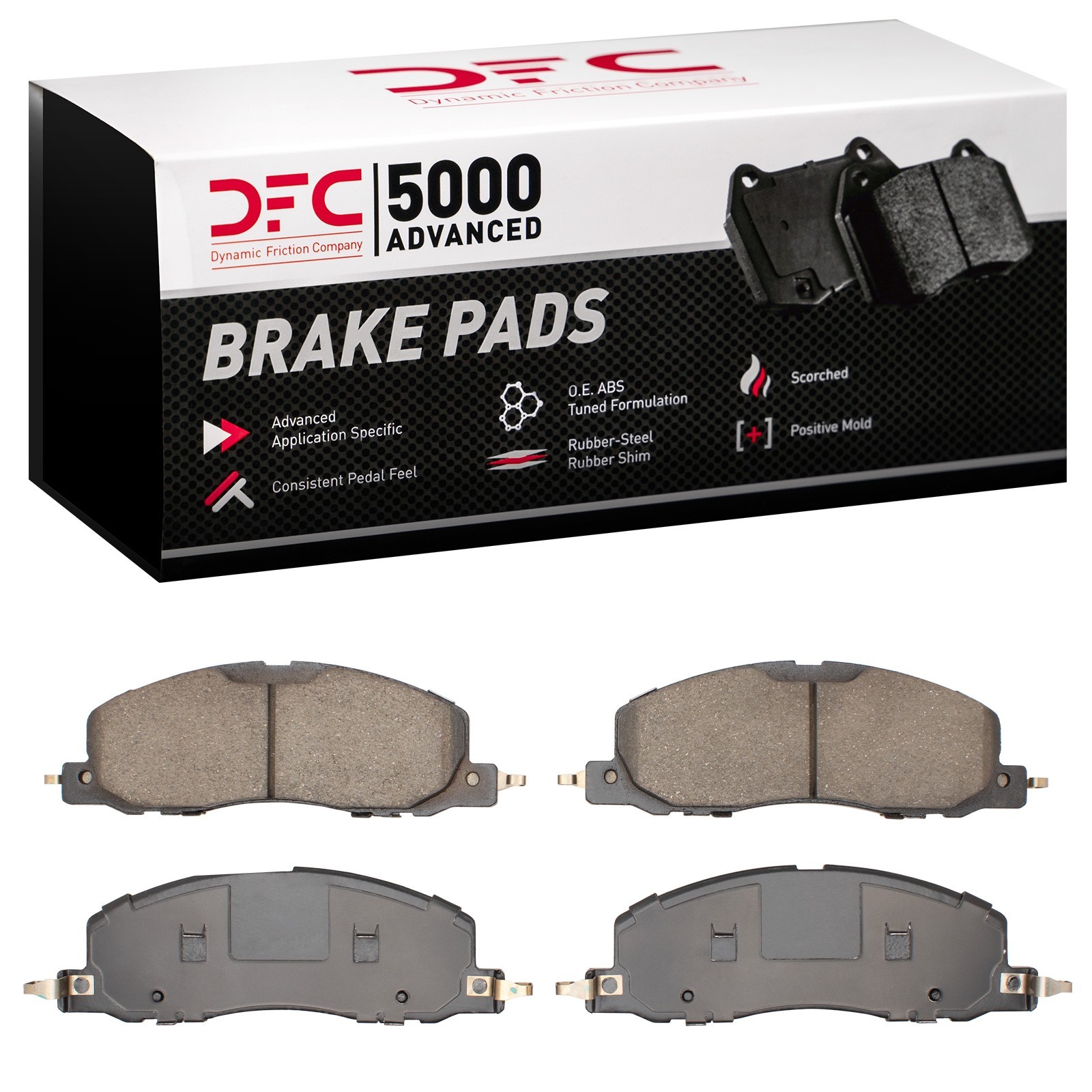 DYN-1551-2230-00 DFC 5000 Advanced Brake Pads - Ceramic - Image 2