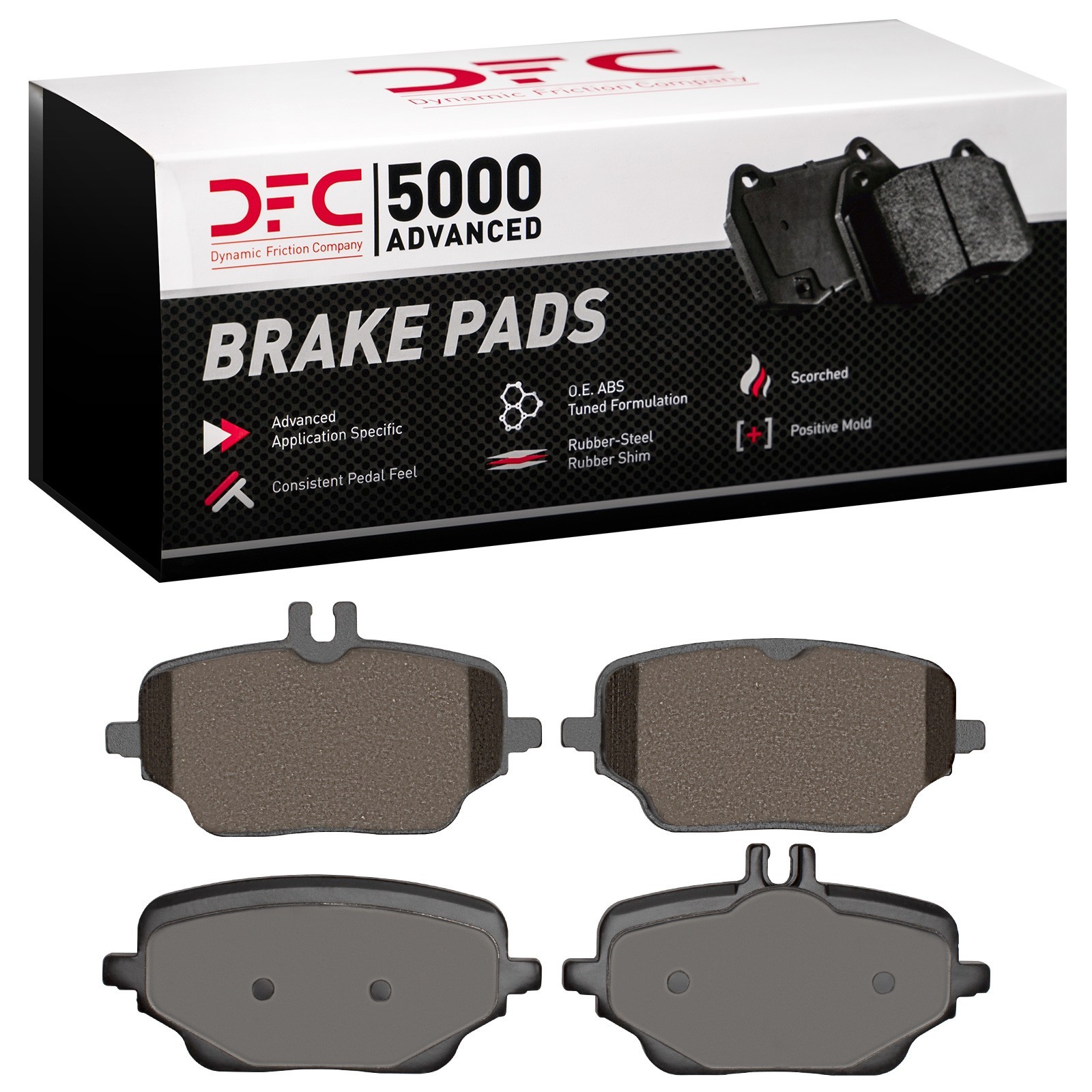 DYN-1551-2235-00 DFC 5000 Advanced Brake Pads - Ceramic - Image 2