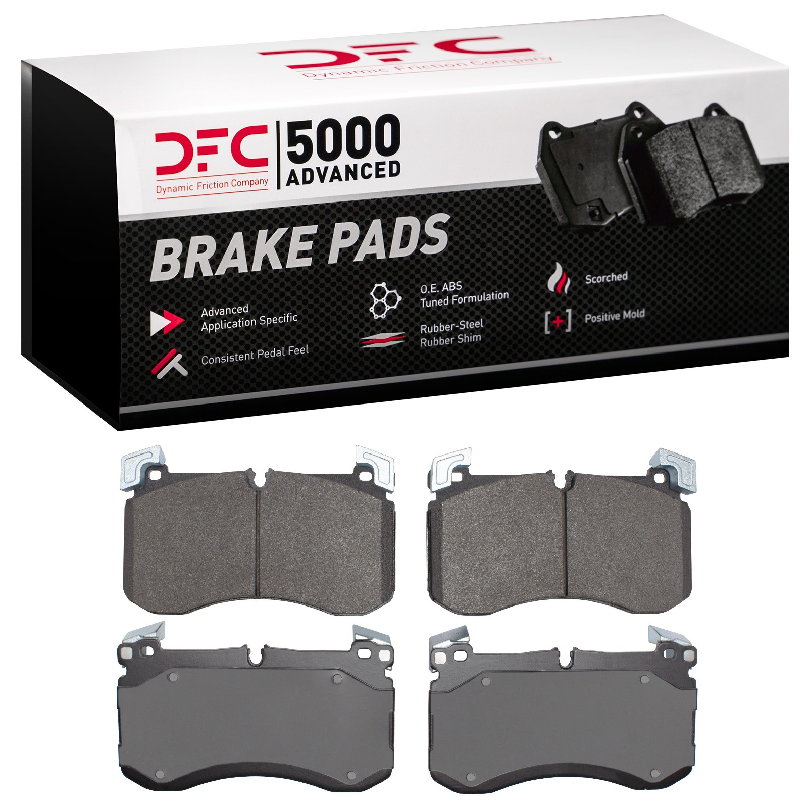 DYN-1551-2238-00 DFC 5000 Advanced Brake Pads - Low Metallic - Image 2