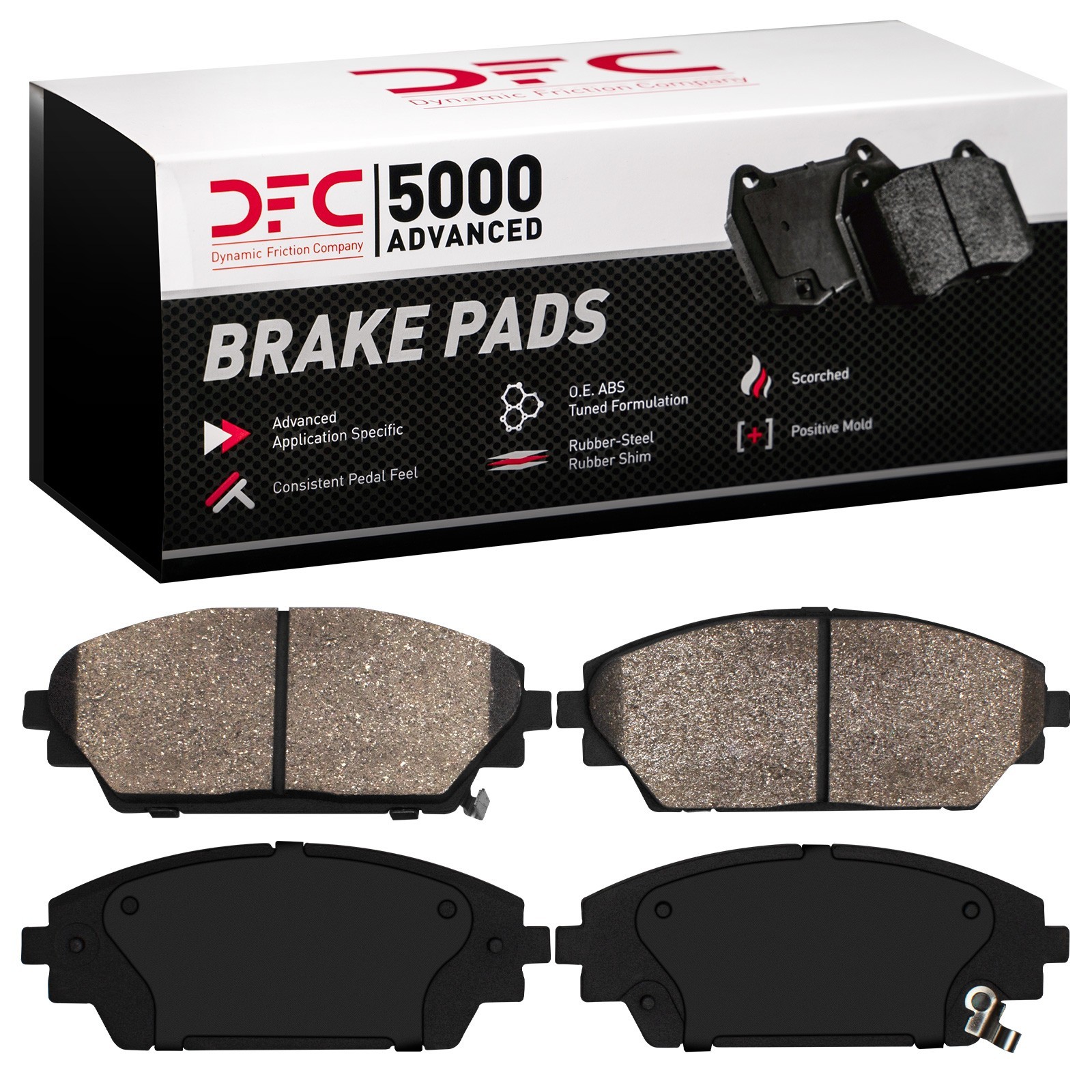 DYN-1551-2275-00 DFC 5000 Advanced Brake Pads - Ceramic - Image 2