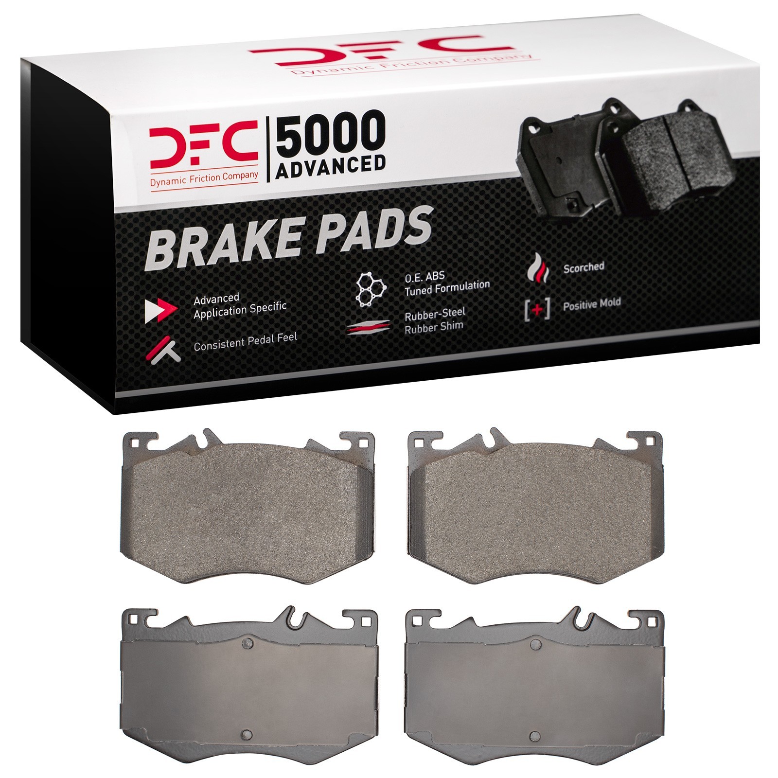 DYN-1551-2276-00 DFC 5000 Advanced Brake Pads - Low Metallic - Image 2
