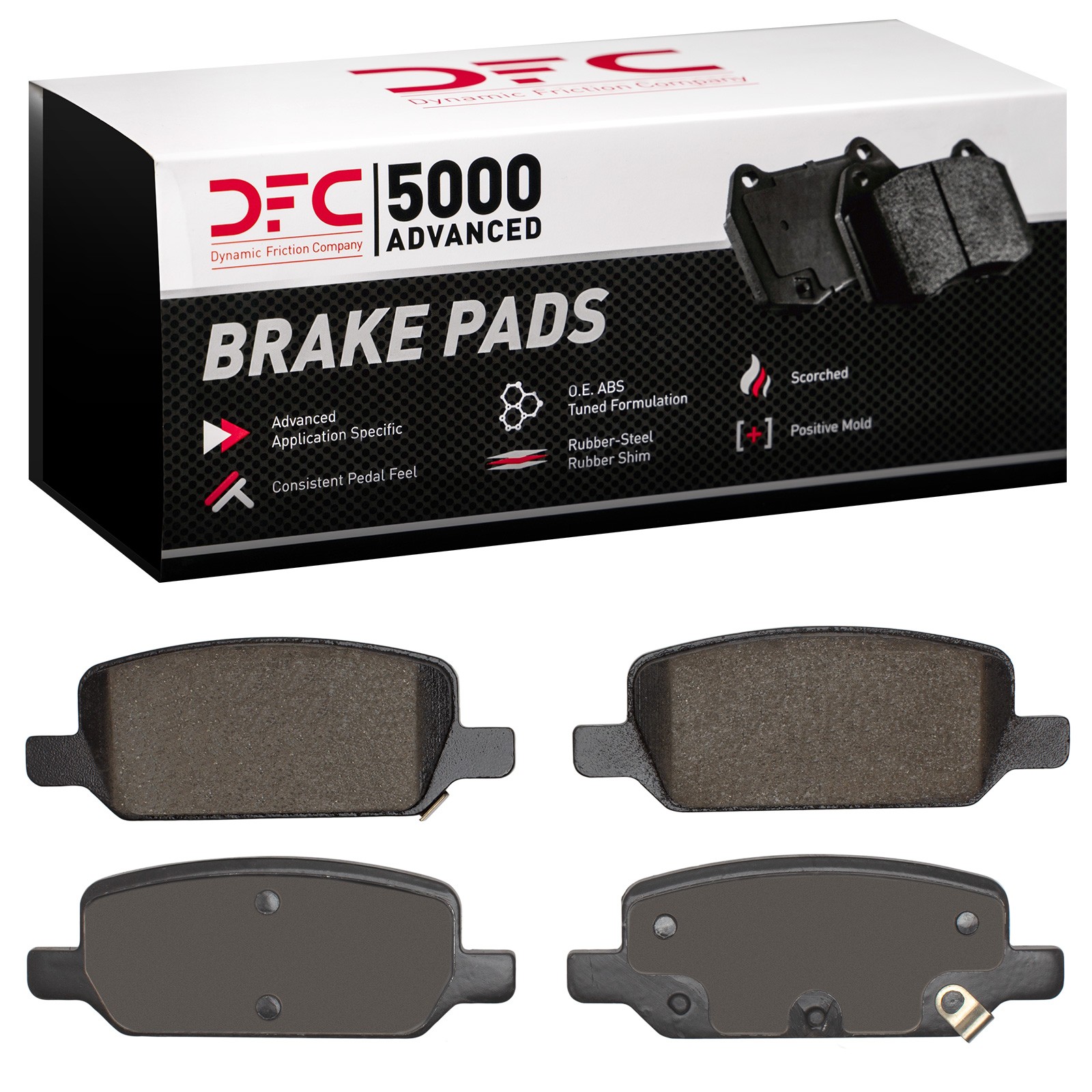 DYN 1551-2283-00 DFC 5000 Advanced Brake Pads - Ceramic - Image 2