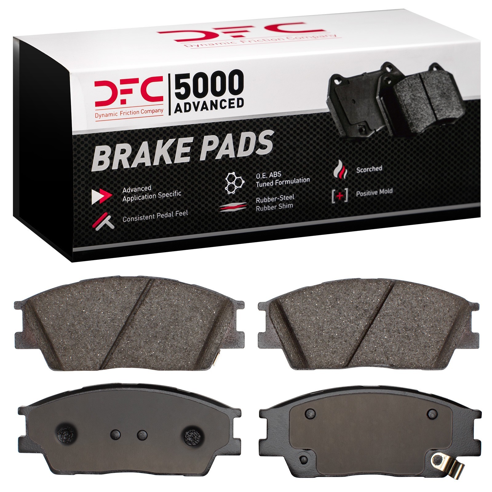 DYN 1551-2285-00 DFC 5000 Advanced Brake Pads - Ceramic - Image 2