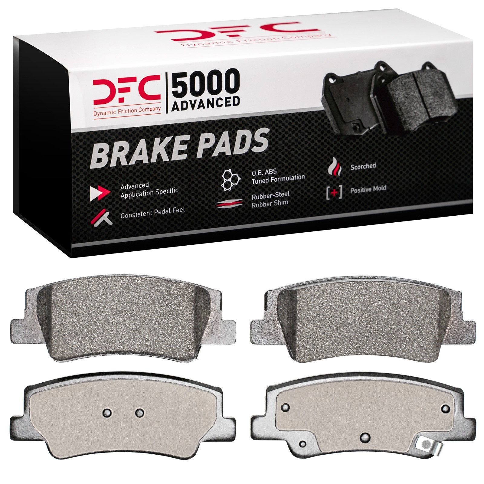 DYN-1551-2299-00 DFC 5000 Advanced Brake Pads - Ceramic - Image 2