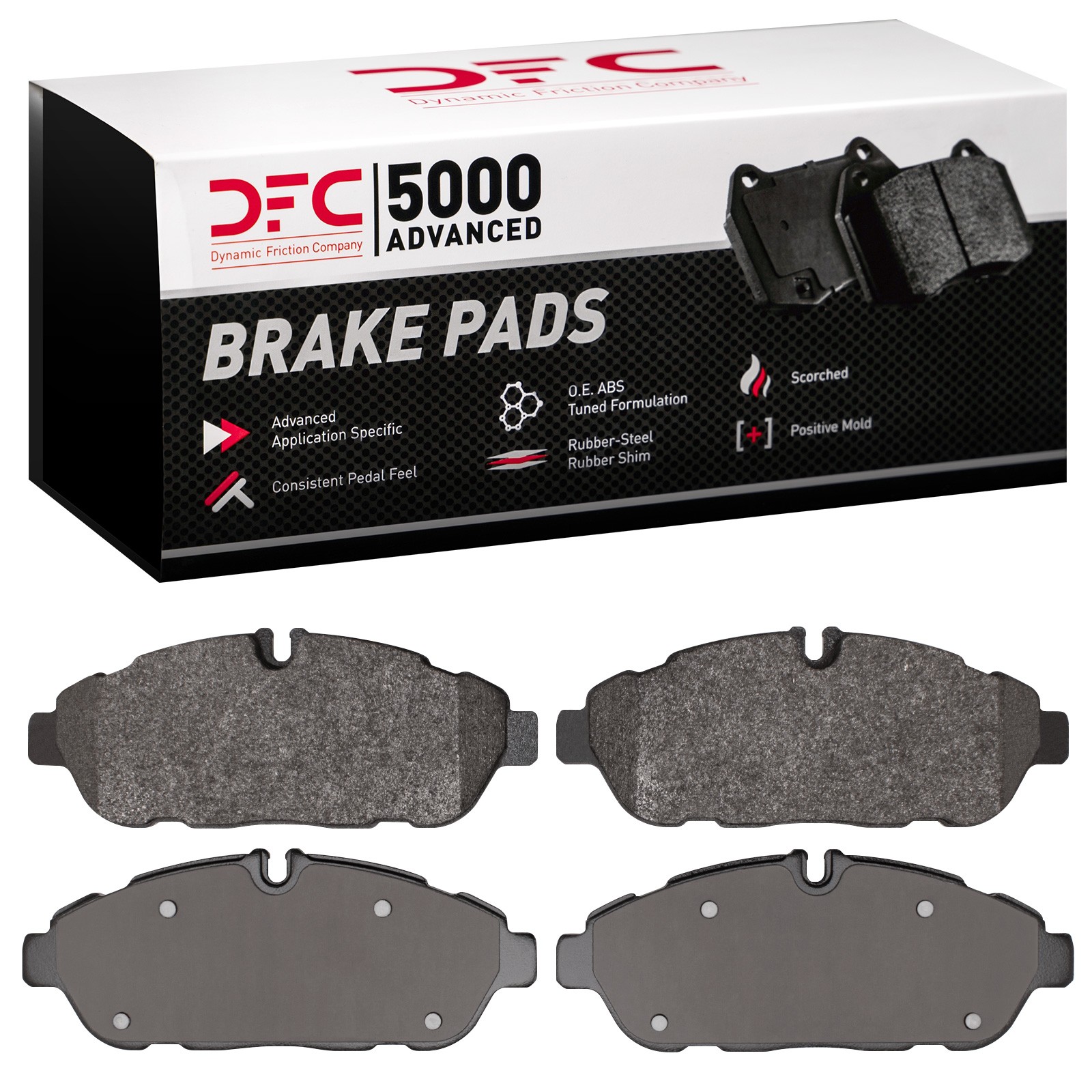 DYN 1551-2301-00 DFC 5000 Advanced Brake Pads - Semi Metallic - Image 2
