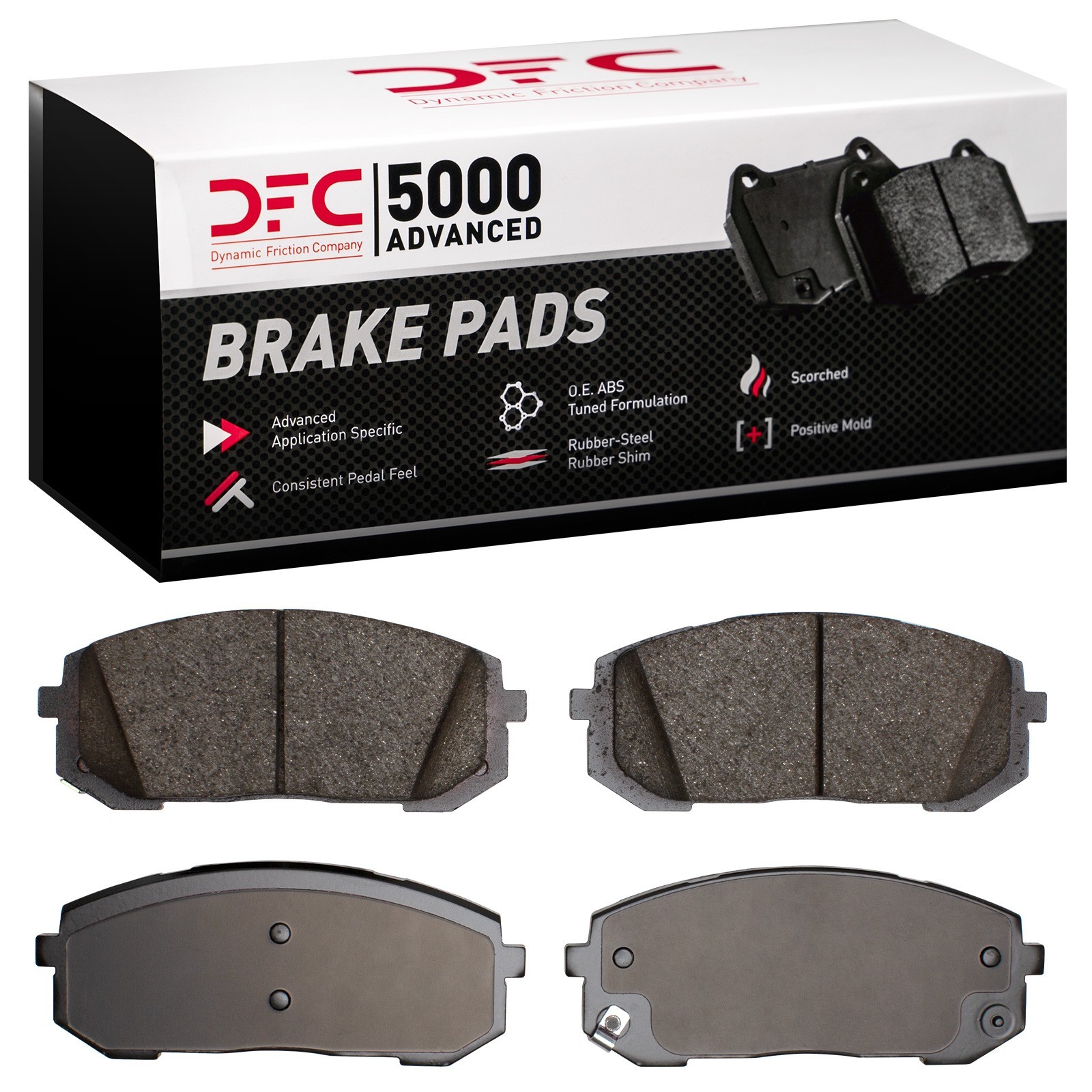 DYN-1551-2302-00 DFC 5000 Advanced Brake Pads - Ceramic - Image 2