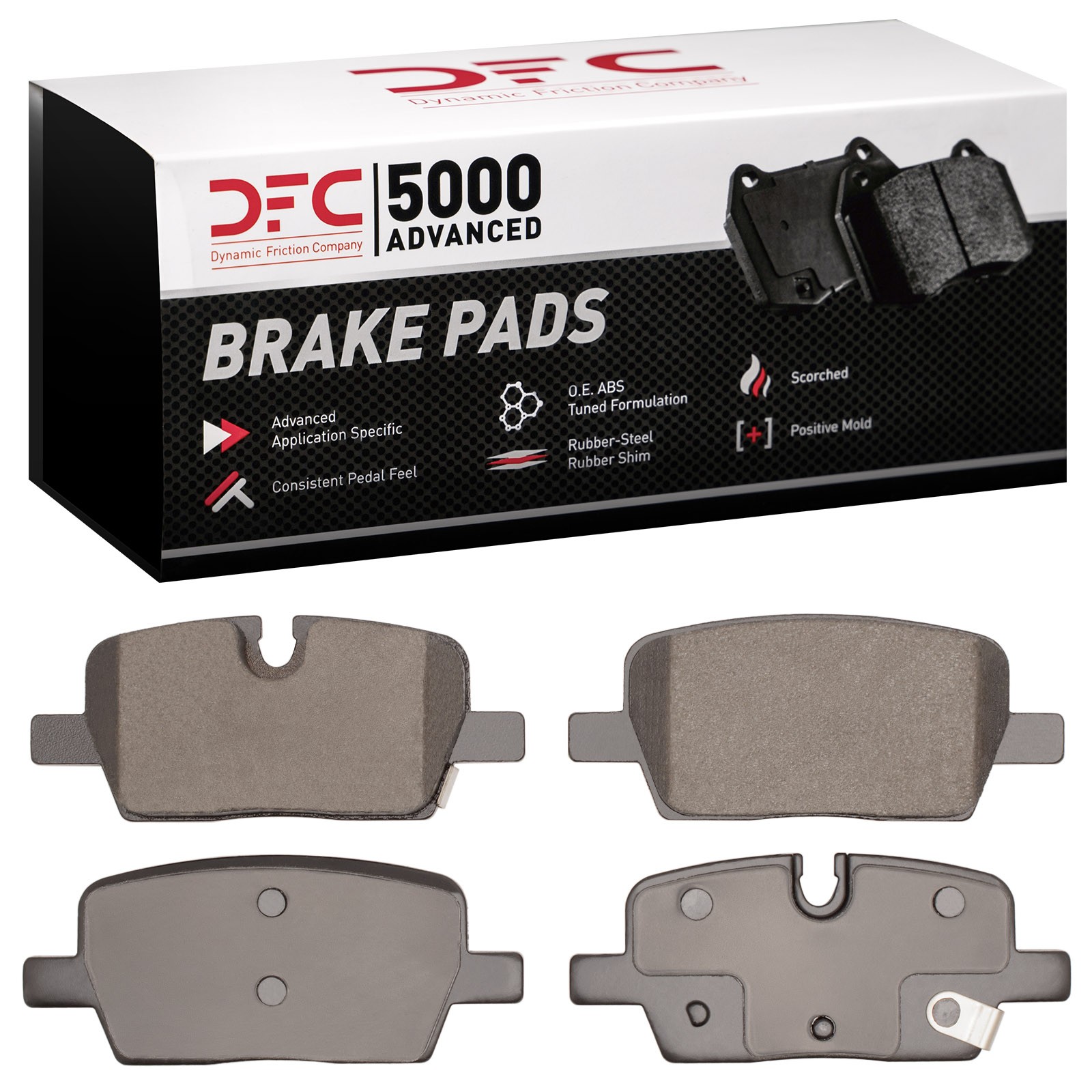 DYN-1551-2303-00 DFC 5000 Advanced Brake Pads - Ceramic - Image 2