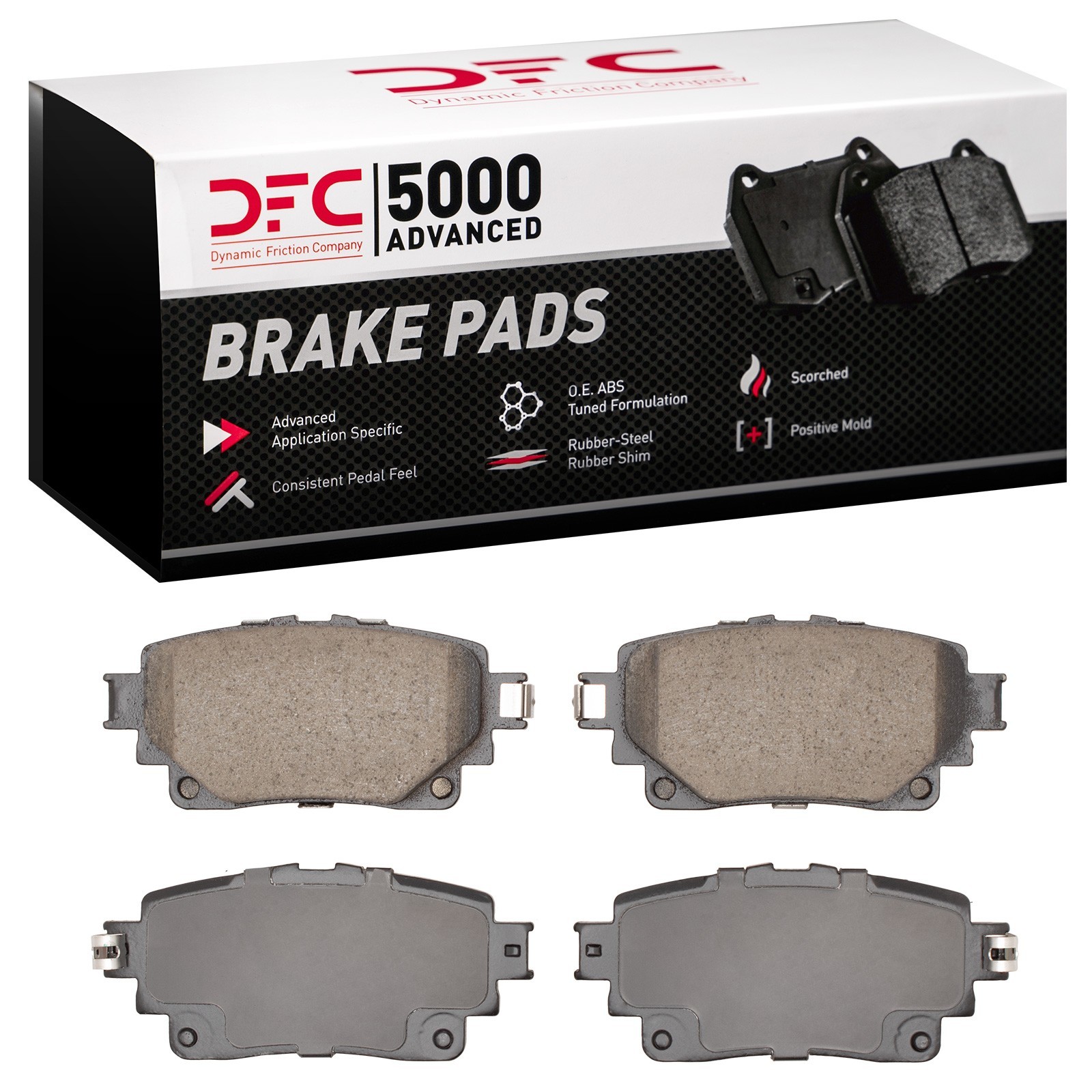DYN-1551-2305-00 DFC 5000 Advanced Brake Pads - Ceramic - Image 2