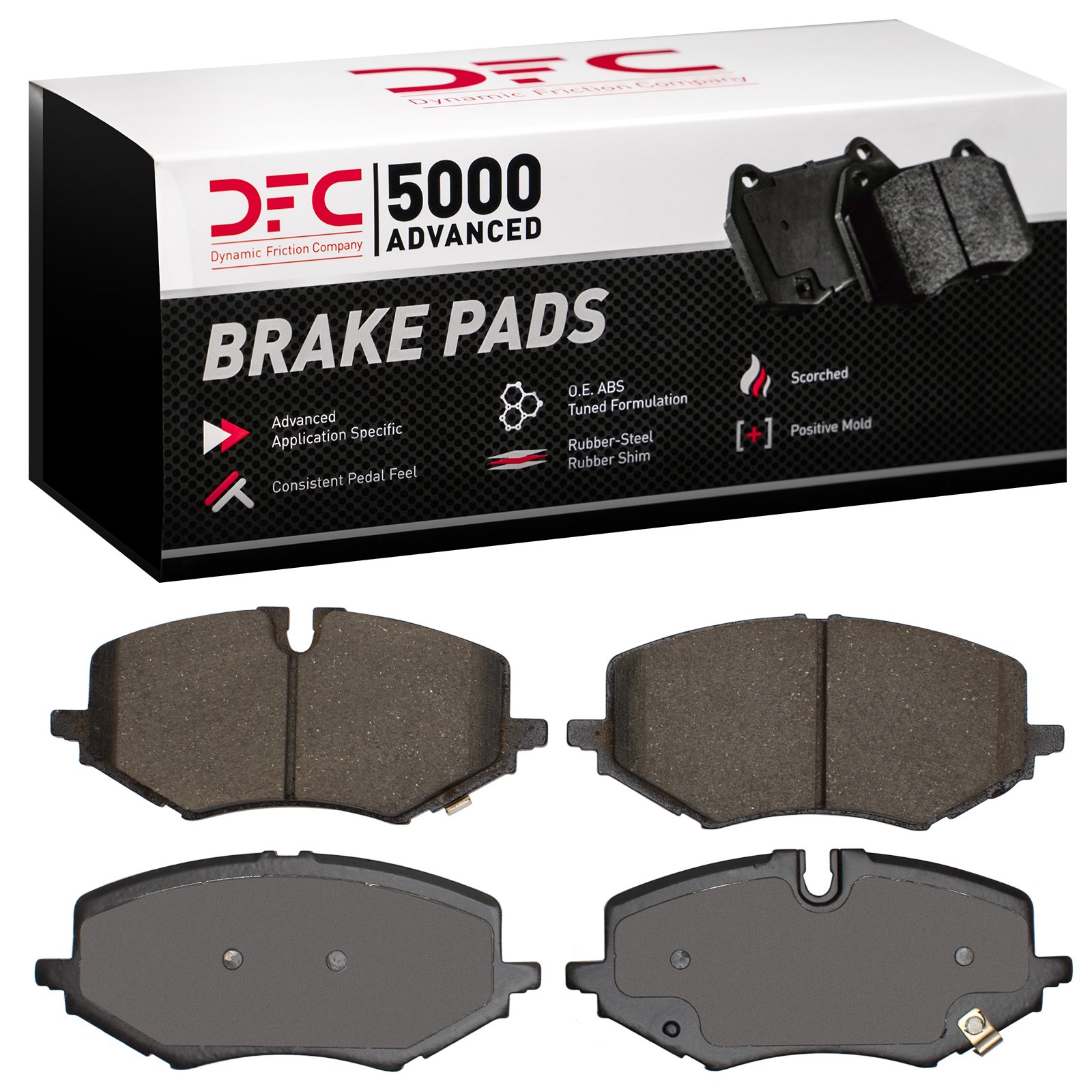 DYN-1551-2307-00 DFC 5000 Advanced Brake Pads - Ceramic - Image 2